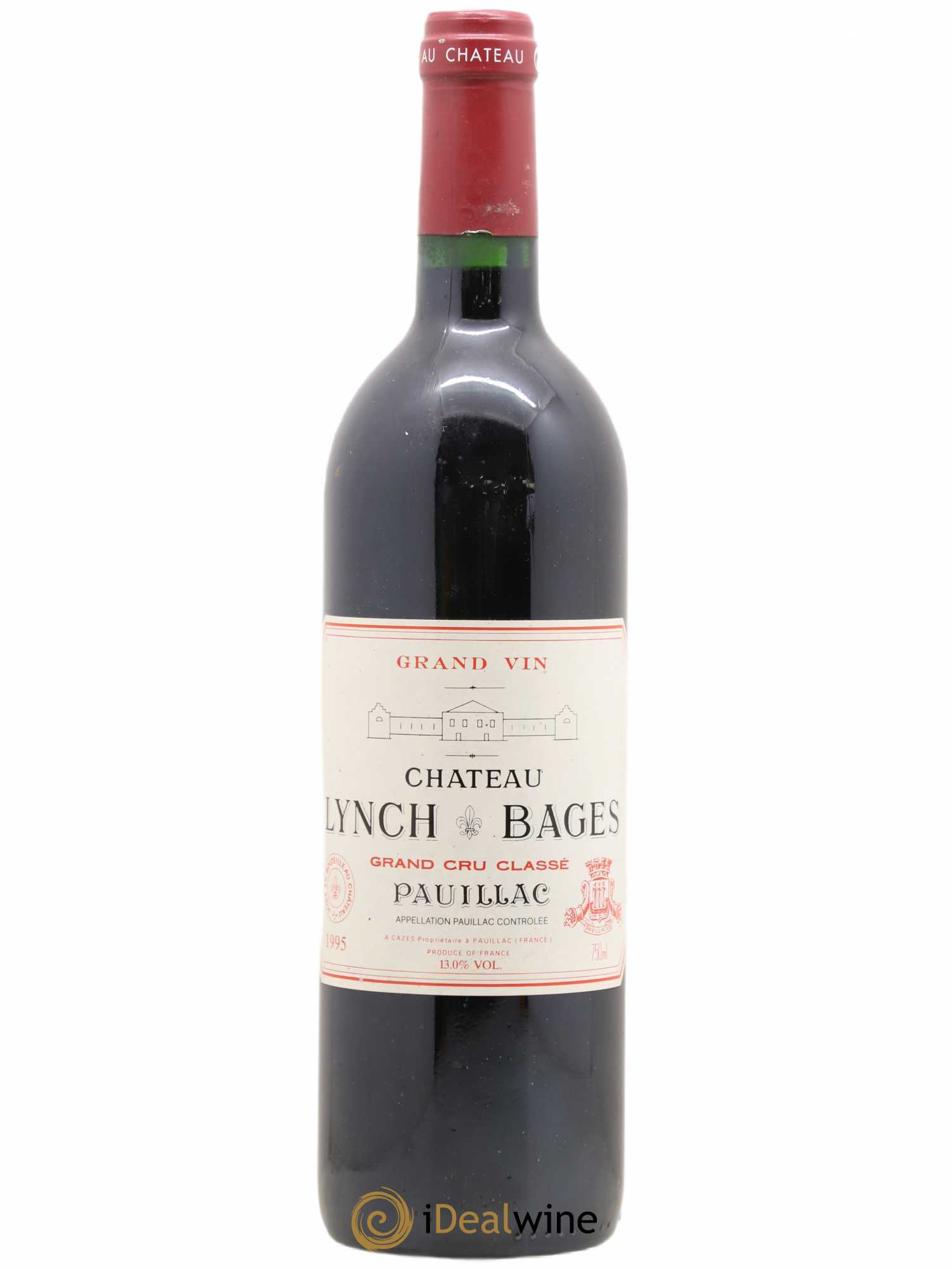 Château Lynch Bages 5ème Grand Cru Classé 1995 - Lot de 1 bouteille - 0