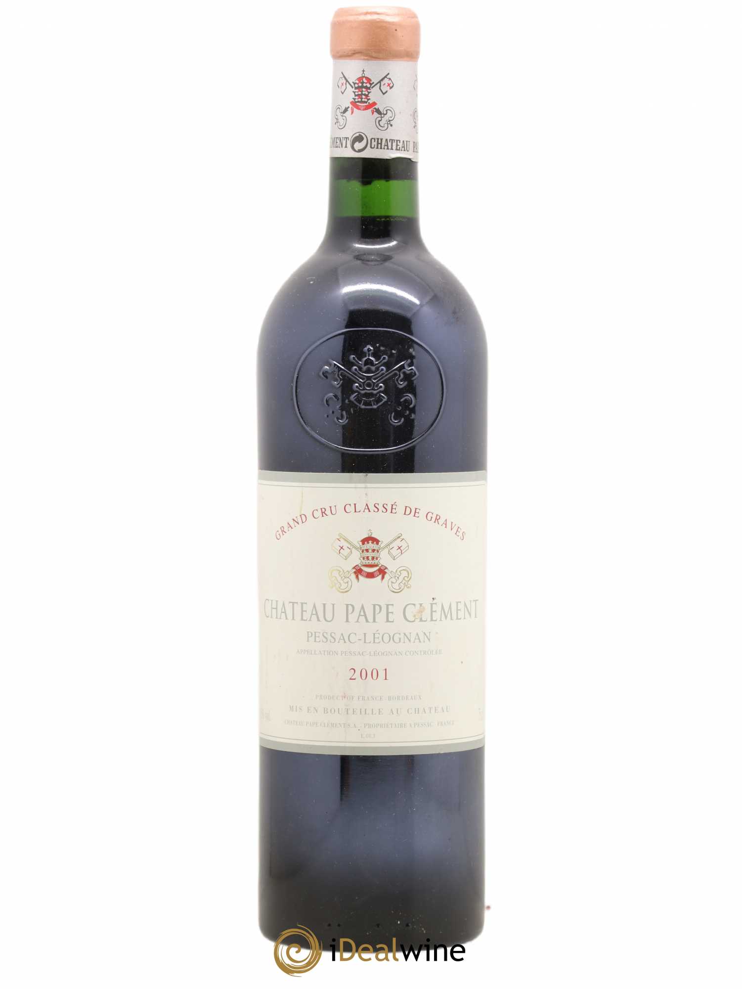 Château Pape Clément Cru Classé de Graves 2001 - Lot de 1 bouteille - 0