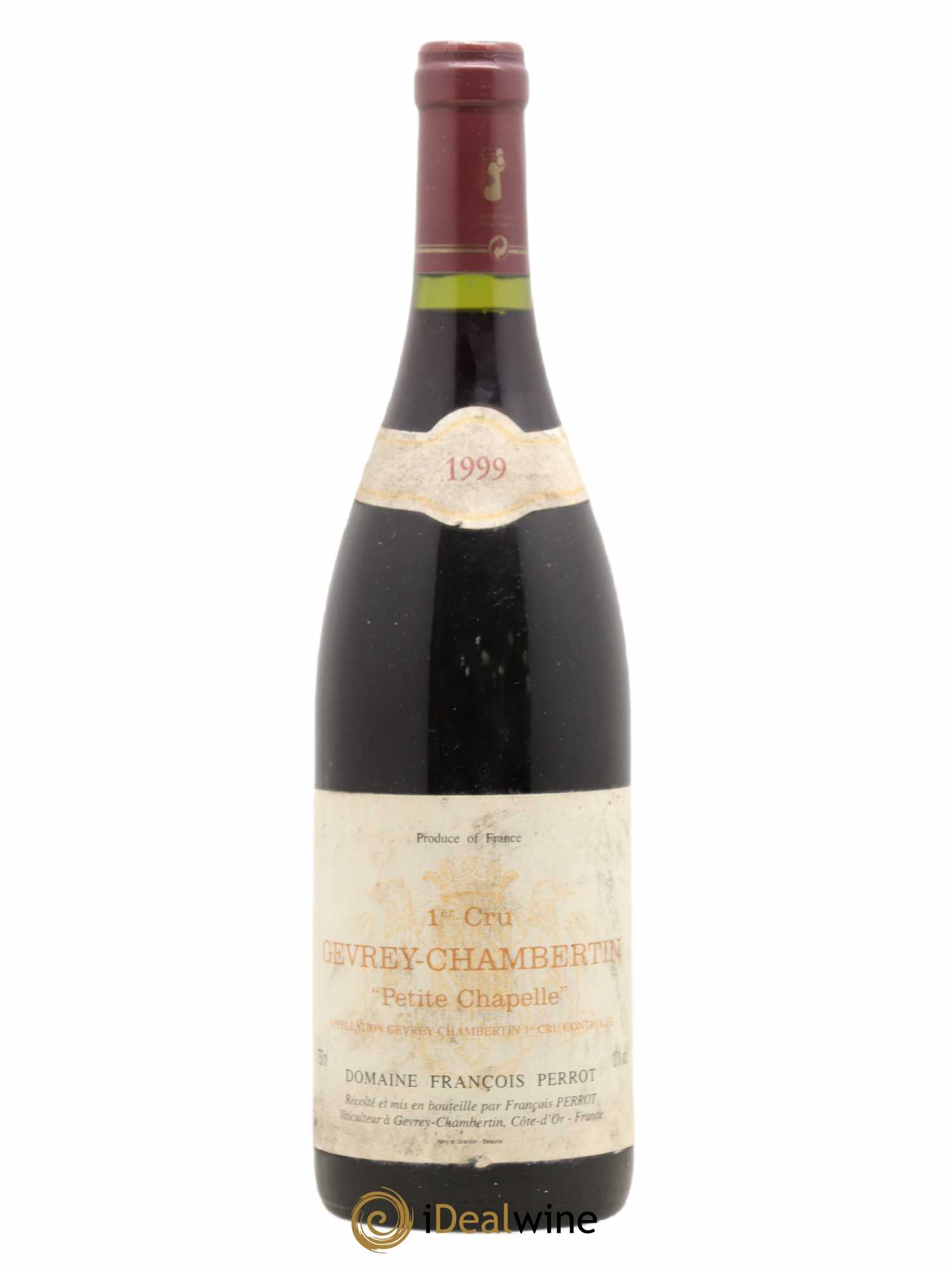 Gevrey-Chambertin 1er Cru Petite Chapelle Francois Perrot 1999 - Posten von 1 Flasche - 0