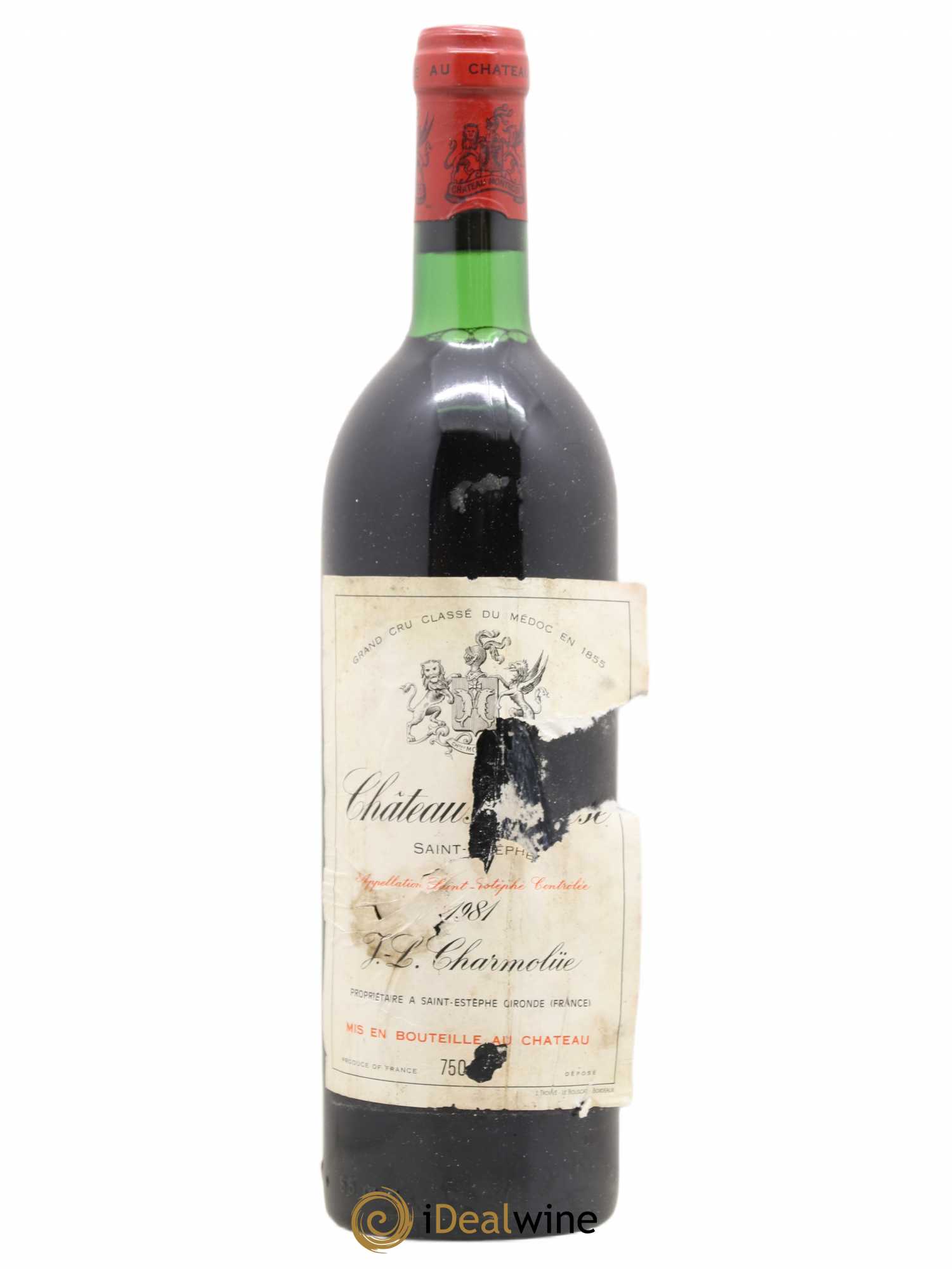 Château Montrose 2ème Grand Cru Classé 1981 - Lot de 1 bouteille - 0