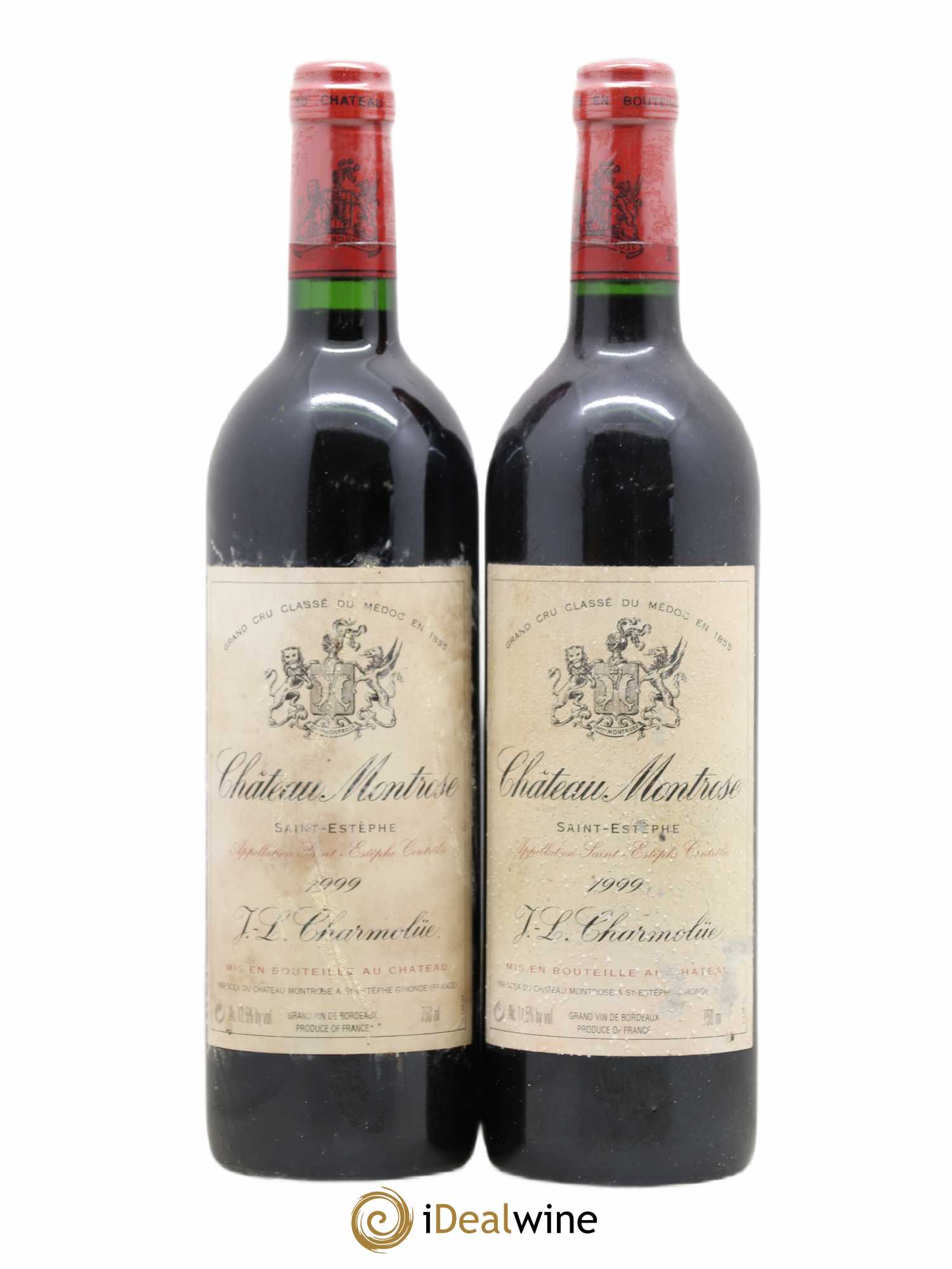 Château Montrose 2ème Grand Cru Classé 1999 - Lot de 2 bouteilles - 0