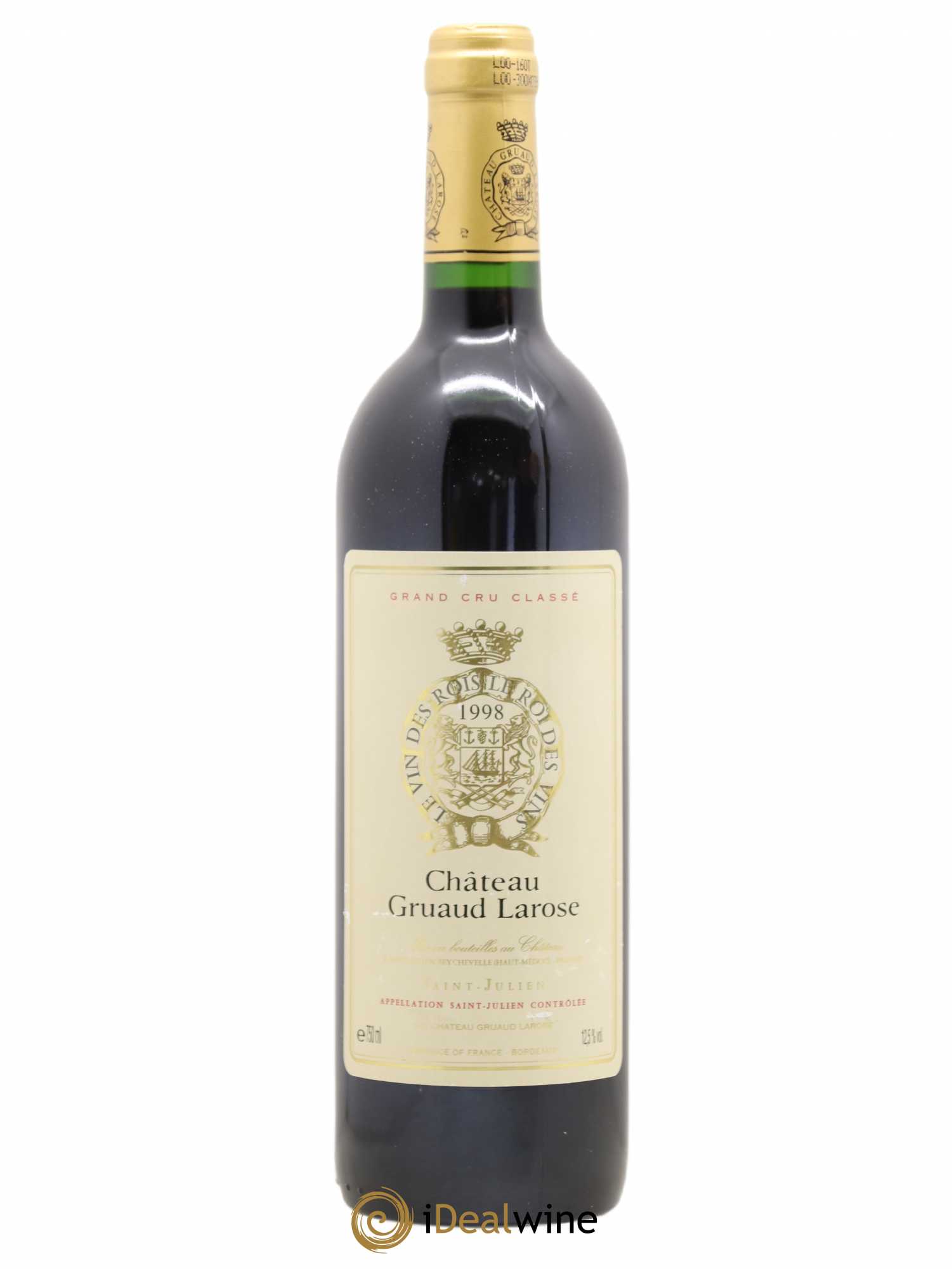Château Gruaud Larose 2ème Grand Cru Classé 1998 - Lot de 1 bouteille - 0
