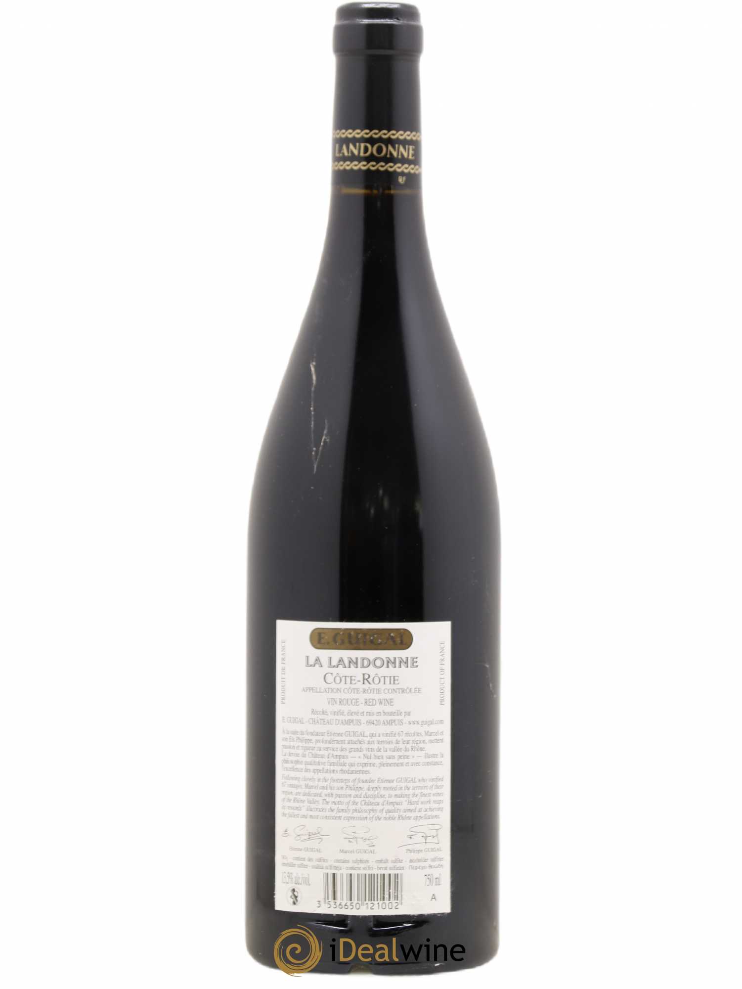Côte-Rôtie La Landonne Guigal 2012 - Lot de 1 bouteille - 1