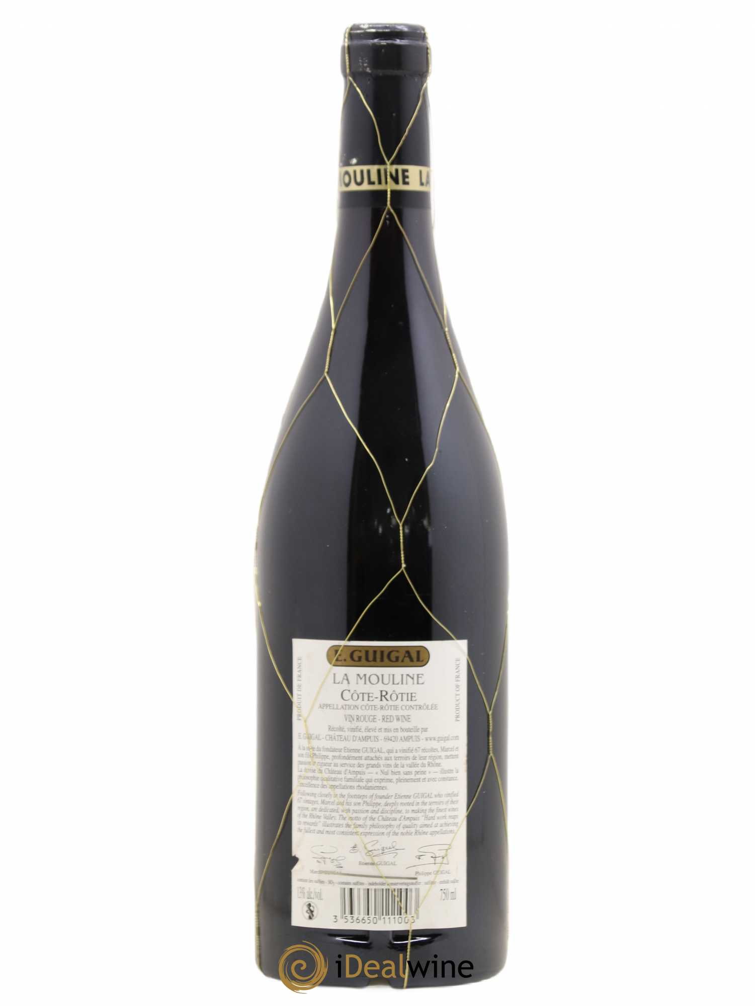 Côte-Rôtie La Mouline Guigal 2004 - Lot de 1 bouteille - 1