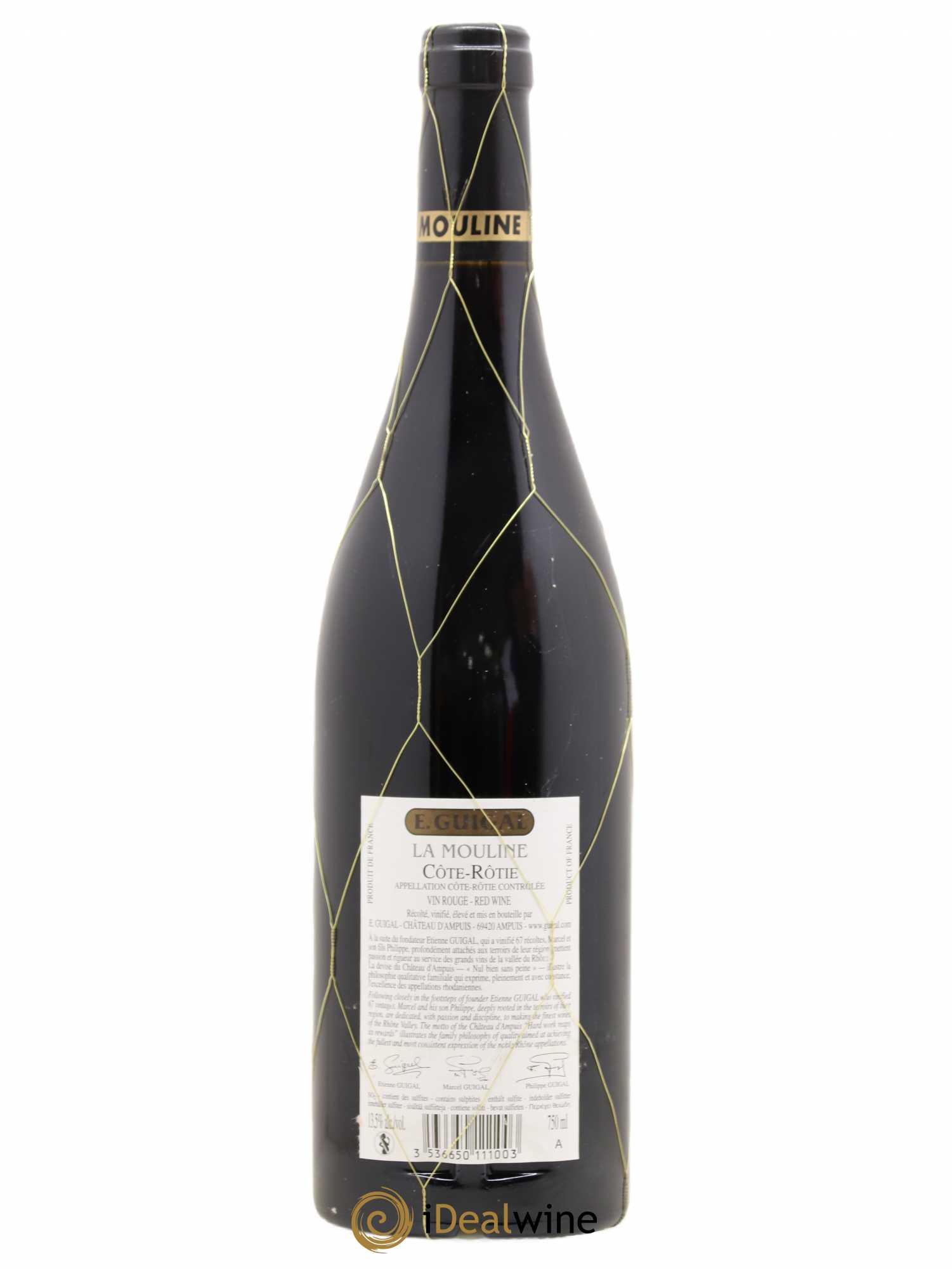 Côte-Rôtie La Mouline Guigal 2012 - Lot de 1 bouteille - 1