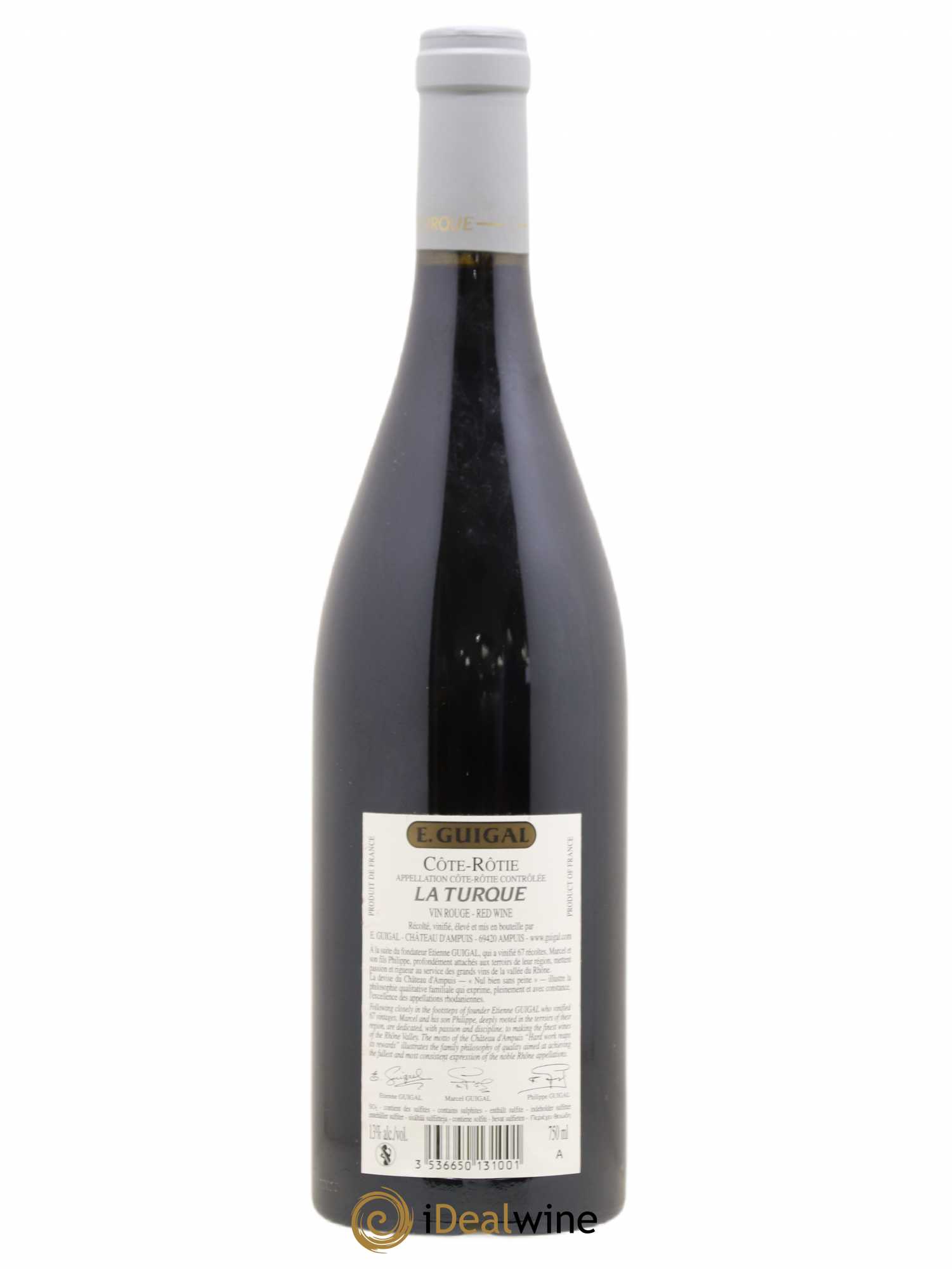 Côte-Rôtie La Turque Guigal 2008 - Lot de 1 bouteille - 1