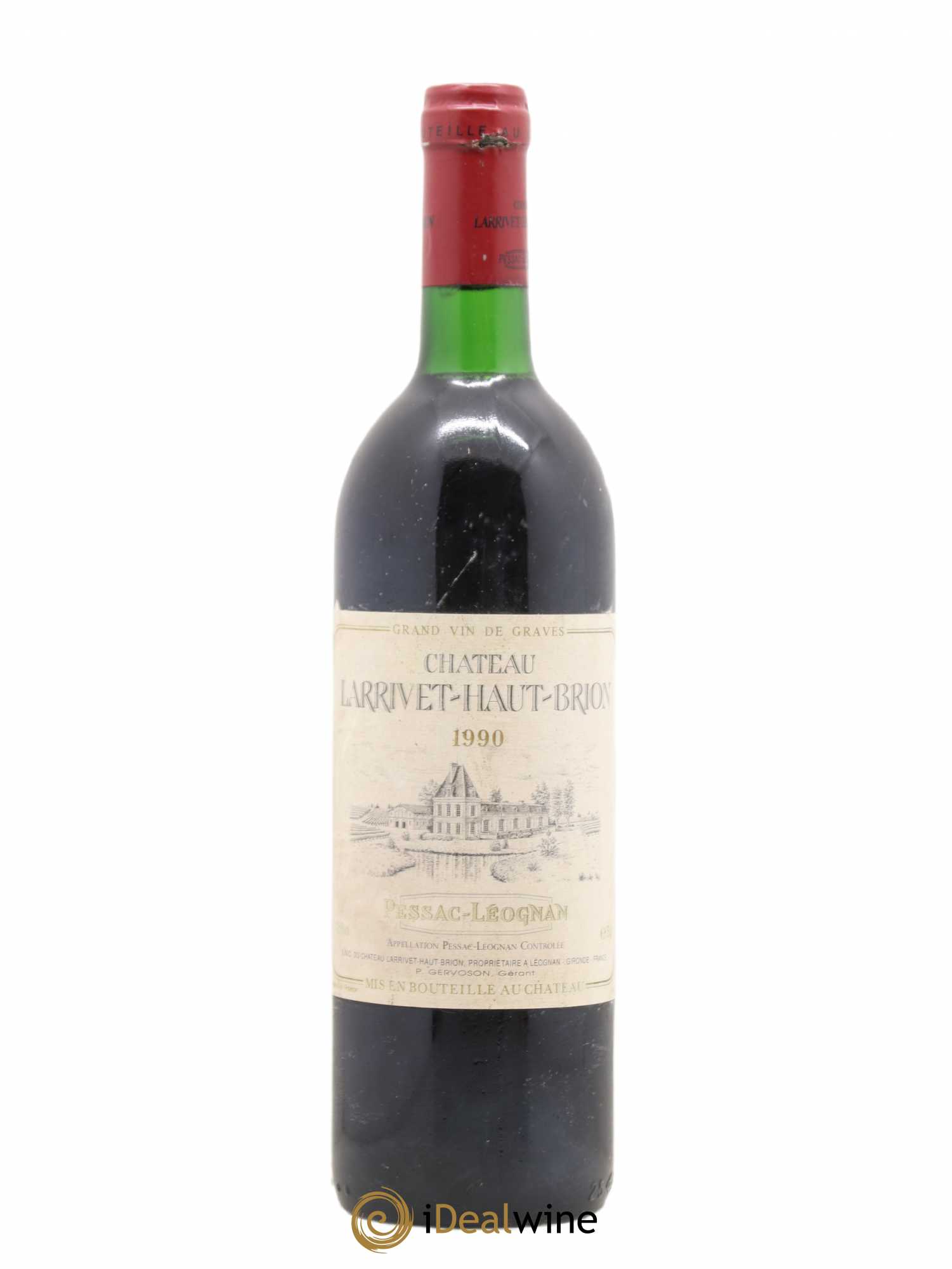 Château Larrivet Haut-Brion 1990 - Lot de 1 bouteille - 0