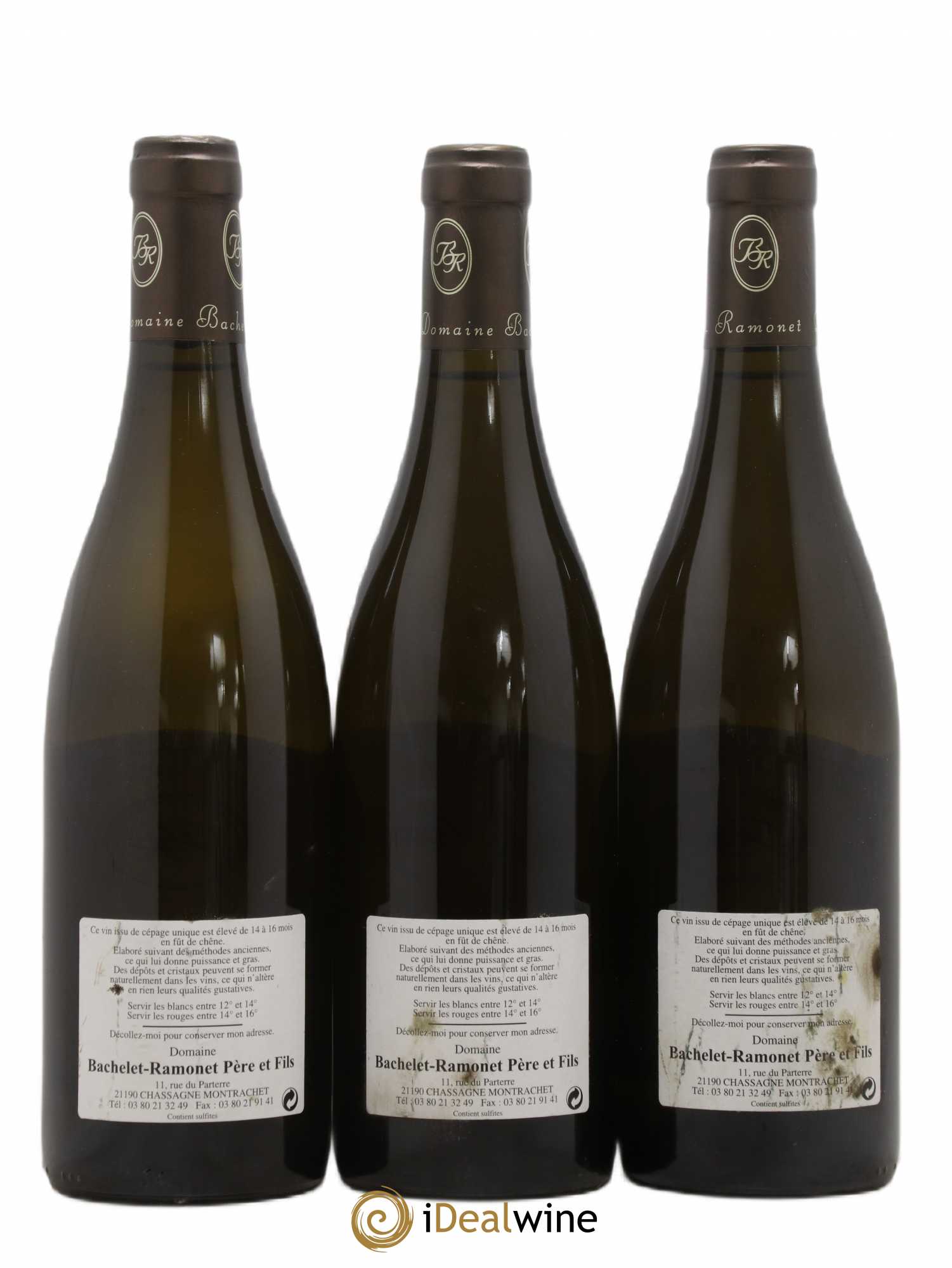 Criots-Bâtard-Montrachet Grand Cru Domaine Bachelet Ramonet 2018 - Lot de 3 bouteilles - 1