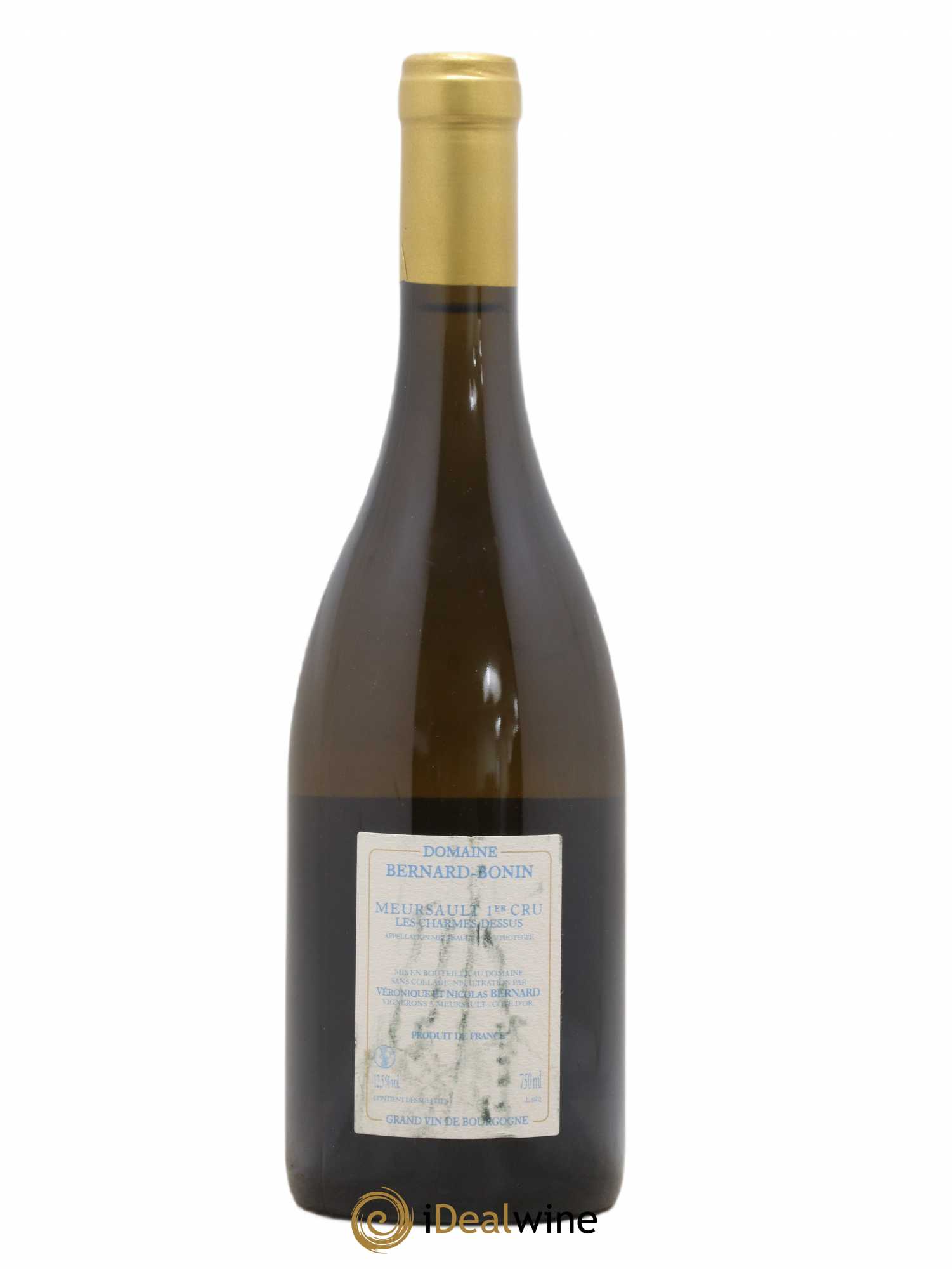 Meursault 1er Cru Les Charmes-Dessus Bernard Bonin 2016 - Posten von 1 Flasche - 1