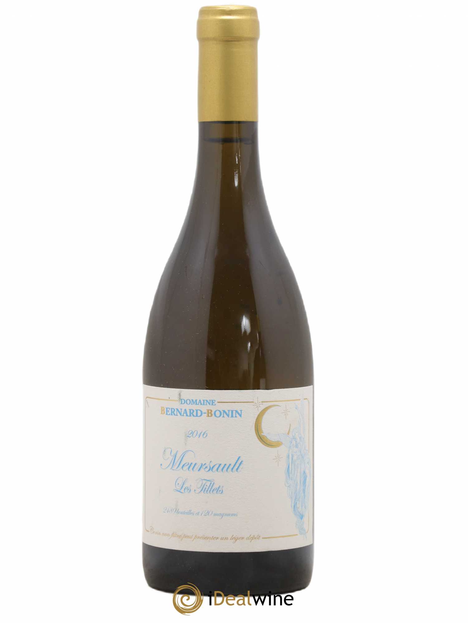 Meursault Les Tillets Bernard Bonin Les Filles Domaine Bernard Bonin 2016 - Posten von 1 Flasche - 0