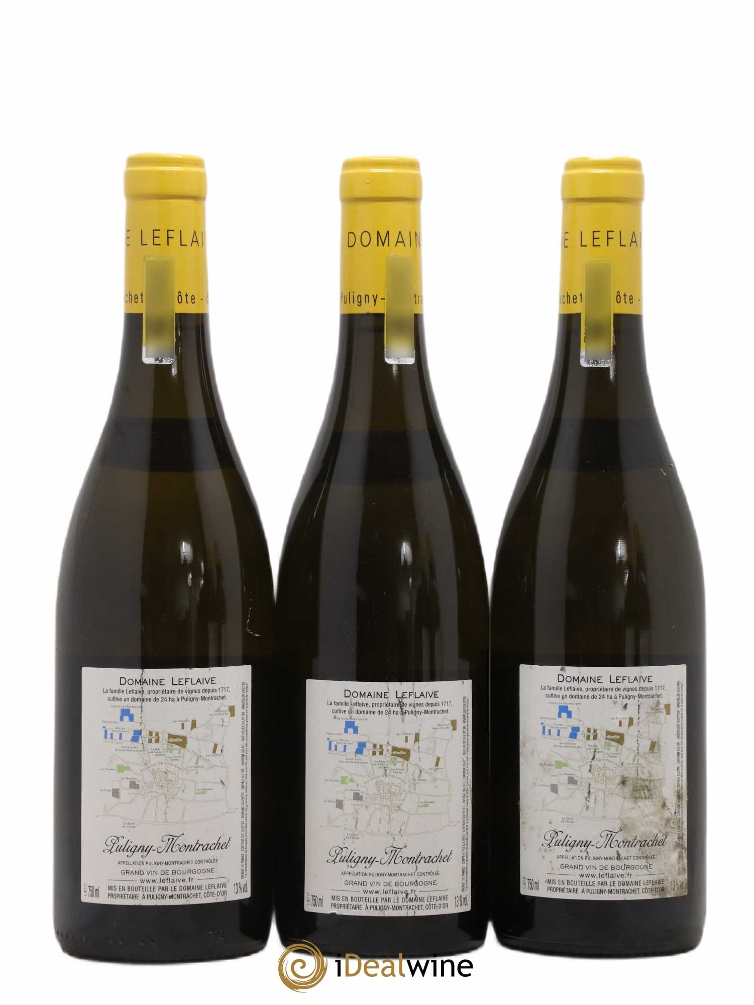 Puligny-Montrachet Leflaive (Domaine) 2017 - Lot de 3 bouteilles - 1