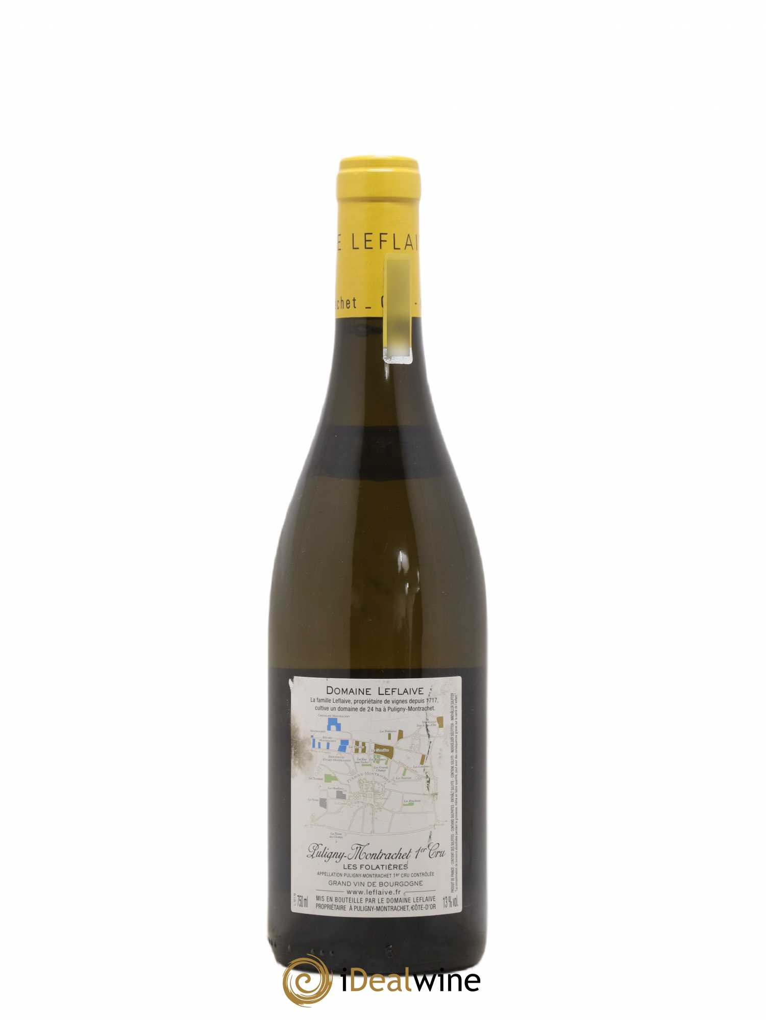 Puligny-Montrachet 1er Cru Les Folatières Leflaive (Domaine) 2018 - Lot de 1 bouteille - 1
