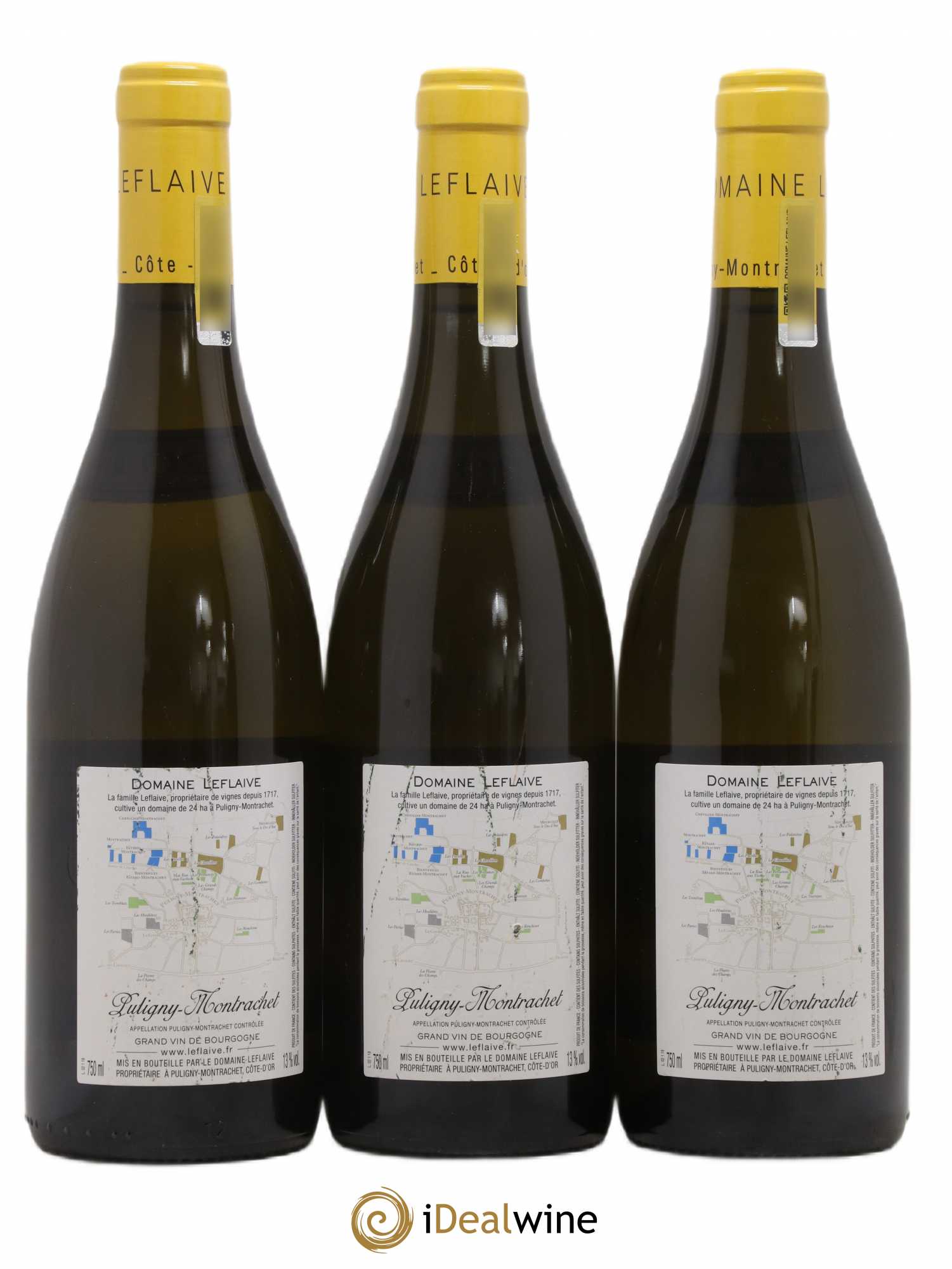 Puligny-Montrachet Leflaive (Domaine) 2018 - Lot de 3 bouteilles - 1