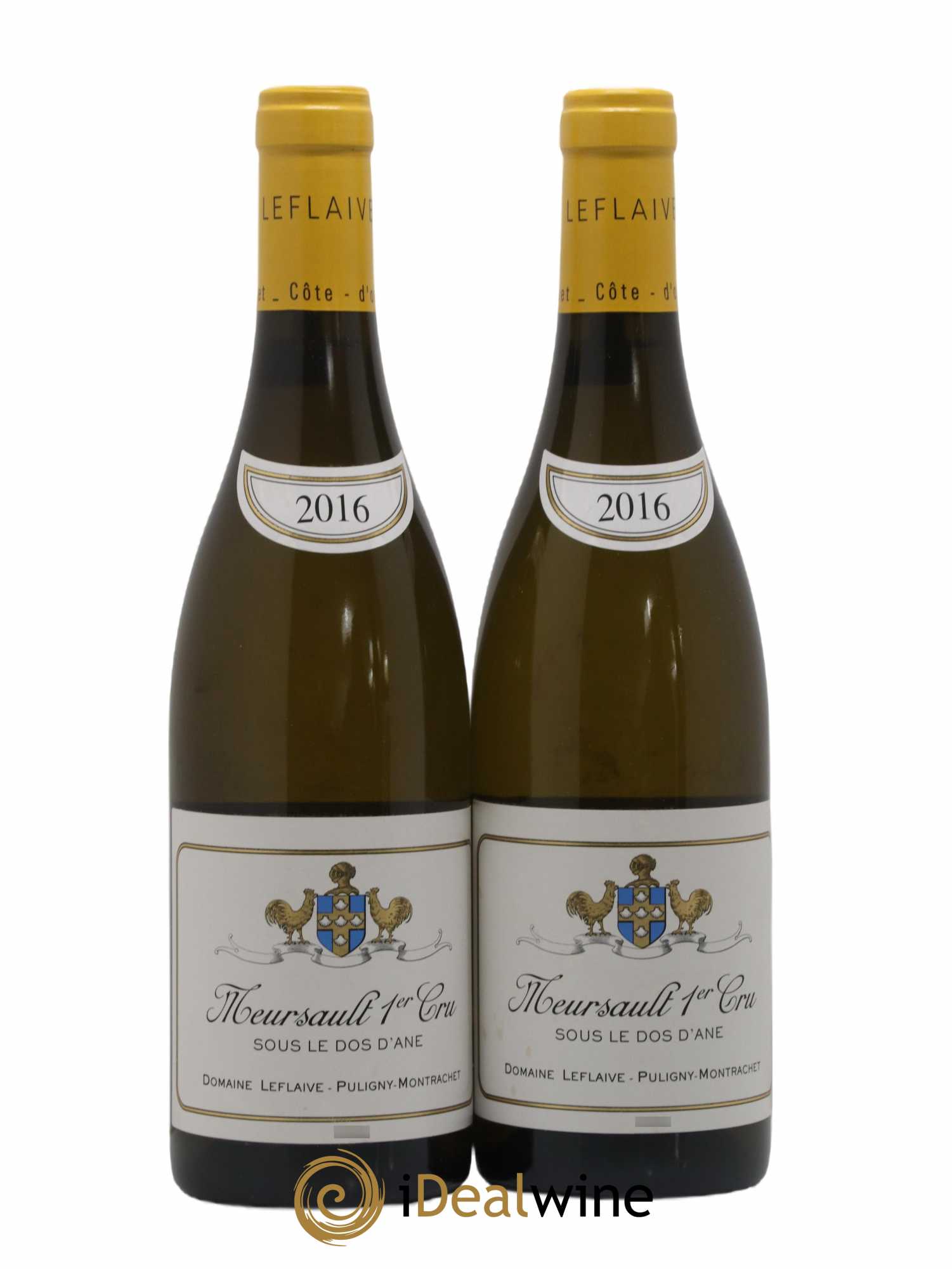 Meursault 1er Cru Sous le Dos d'Ane Leflaive (Domaine) 2016 - Lot de 2 bouteilles - 0