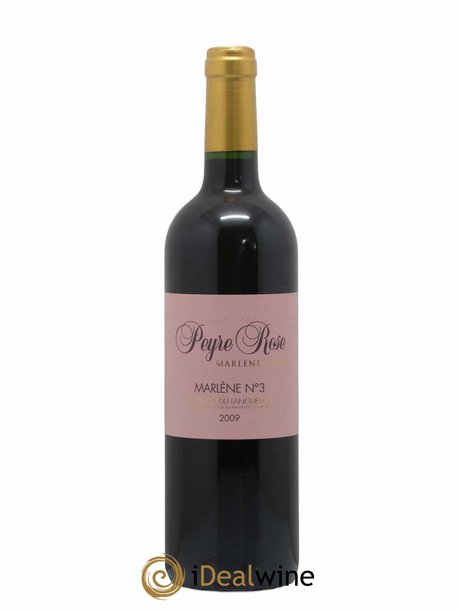 Vin de France (anciennement Coteaux du Languedoc) Peyre Rose Marlène n°3 Marlène Soria 2009 - Lot de 1 bouteille - 0
