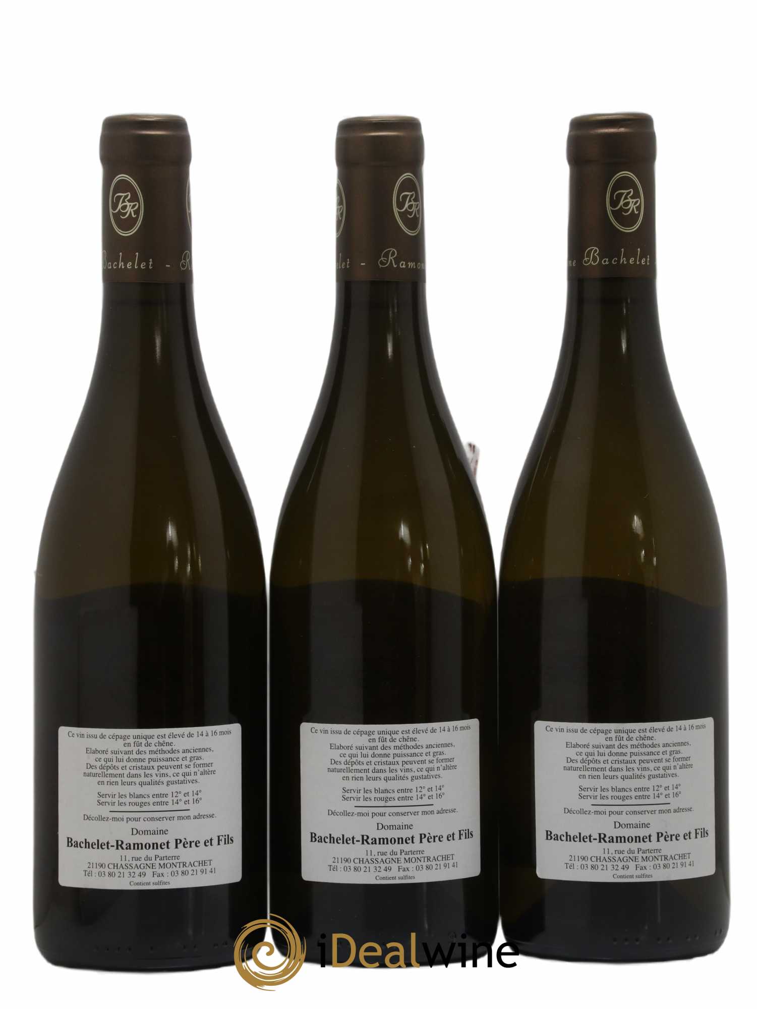 Bienvenues-Bâtard-Montrachet Grand Cru Bachelet-Ramonet (Domaine) 2019 - Lot de 3 bouteilles - 1