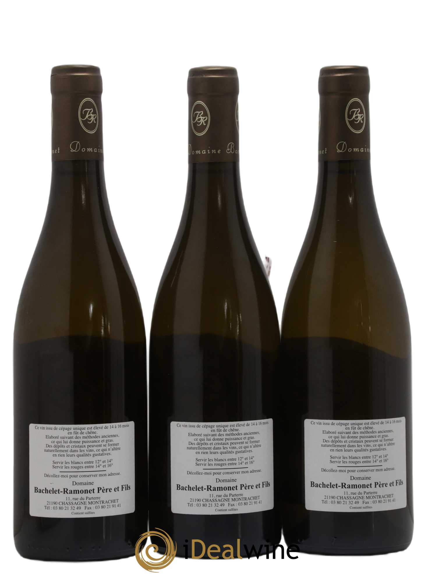 Bienvenues-Bâtard-Montrachet Grand Cru Bachelet-Ramonet (Domaine) 2020 - Lot de 3 bouteilles - 1