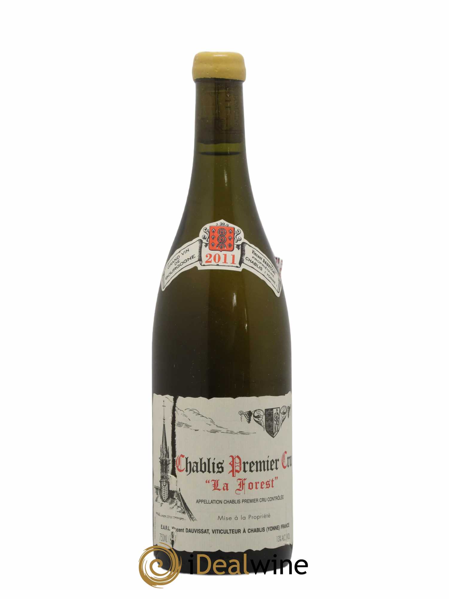 Chablis 1er Cru La Forest Vincent Dauvissat (Domaine) 2011 - Lot de 1 bouteille - 0