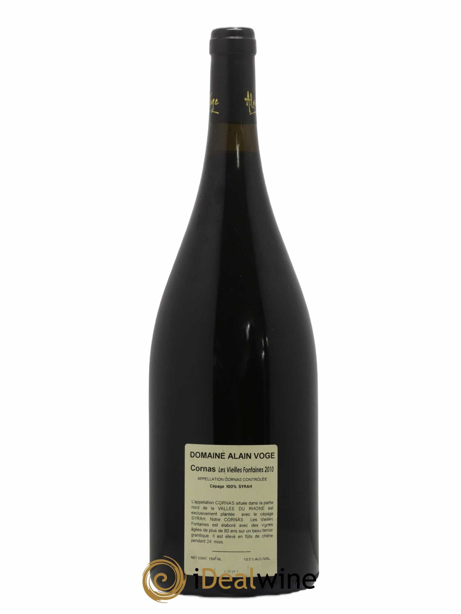 Cornas Les Vieilles Fontaines Alain Voge (Domaine) 2010 - Lot de 1 magnum - 1