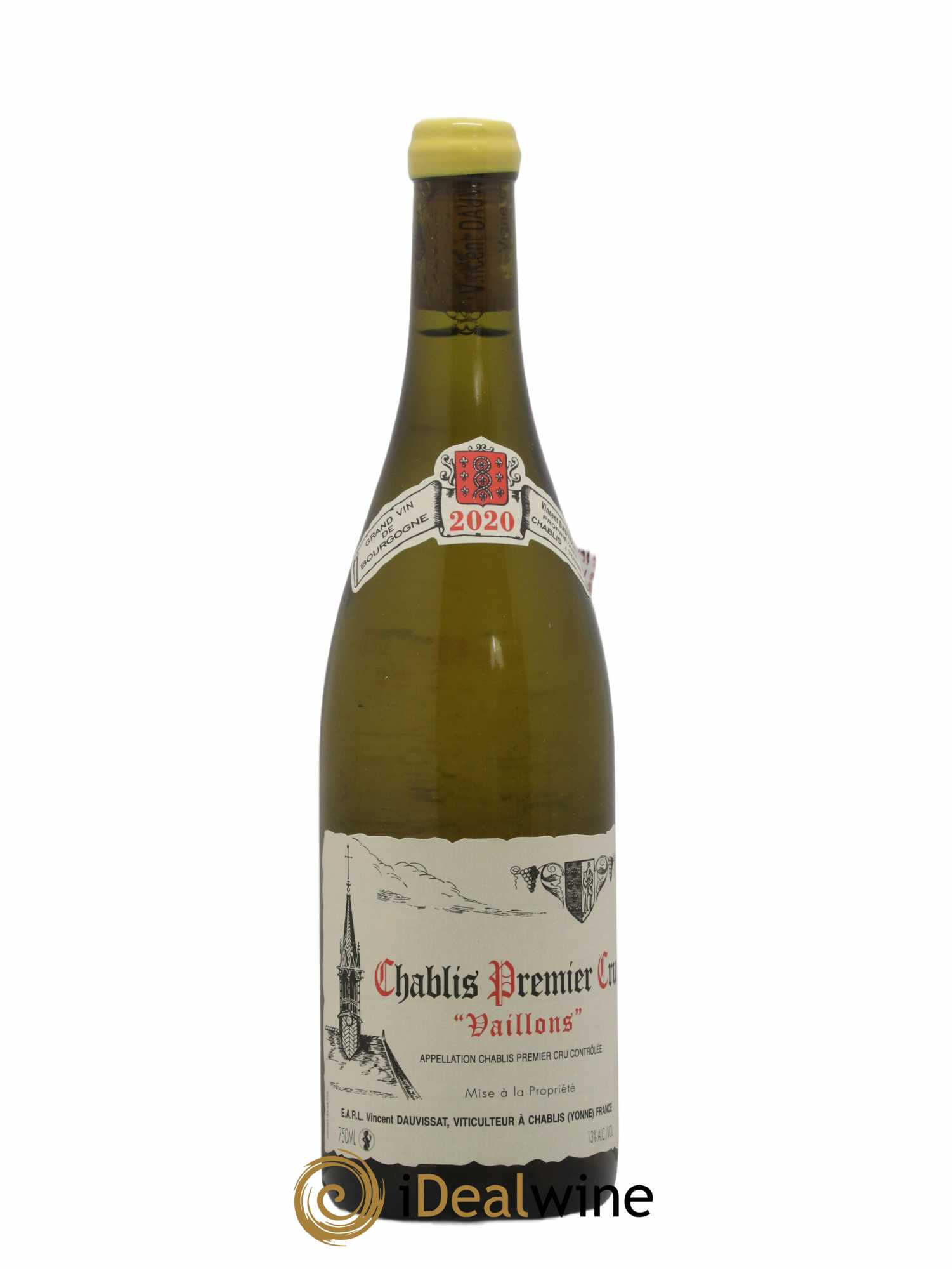 Chablis 1er Cru Vaillons Vincent Dauvissat (Domaine) 2020 - Posten von 1 Flasche - 0