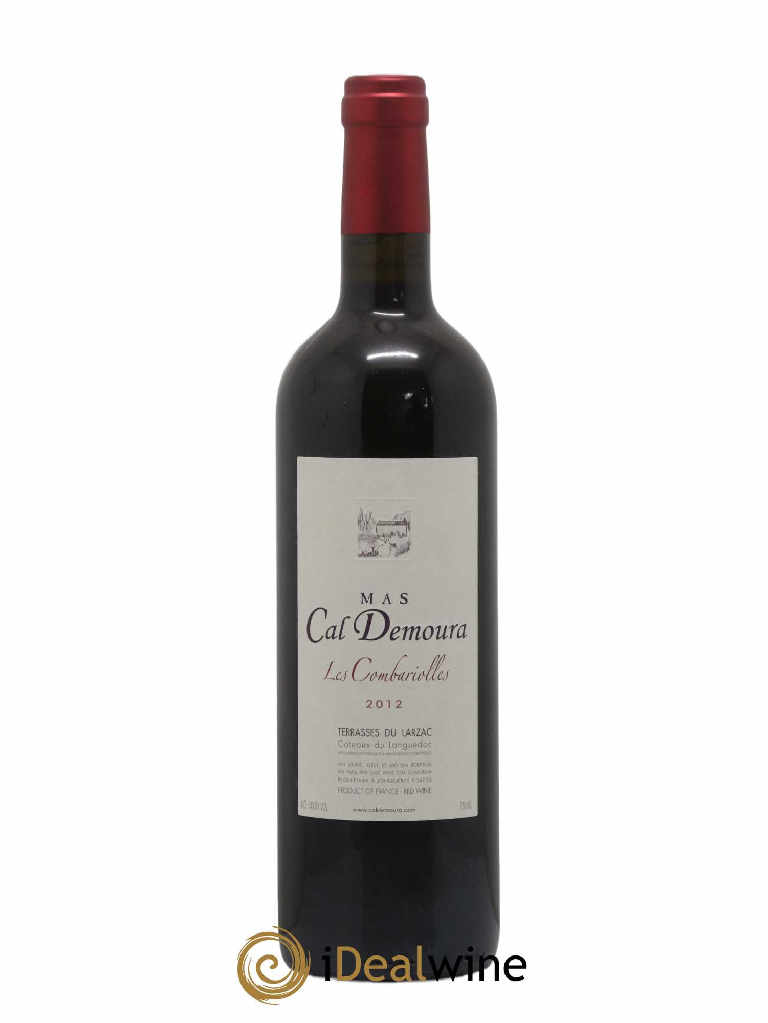 Terrasses du Larzac Les Combariolles Mas Cal Demoura 2012 - Lot de 1 bouteille - 0