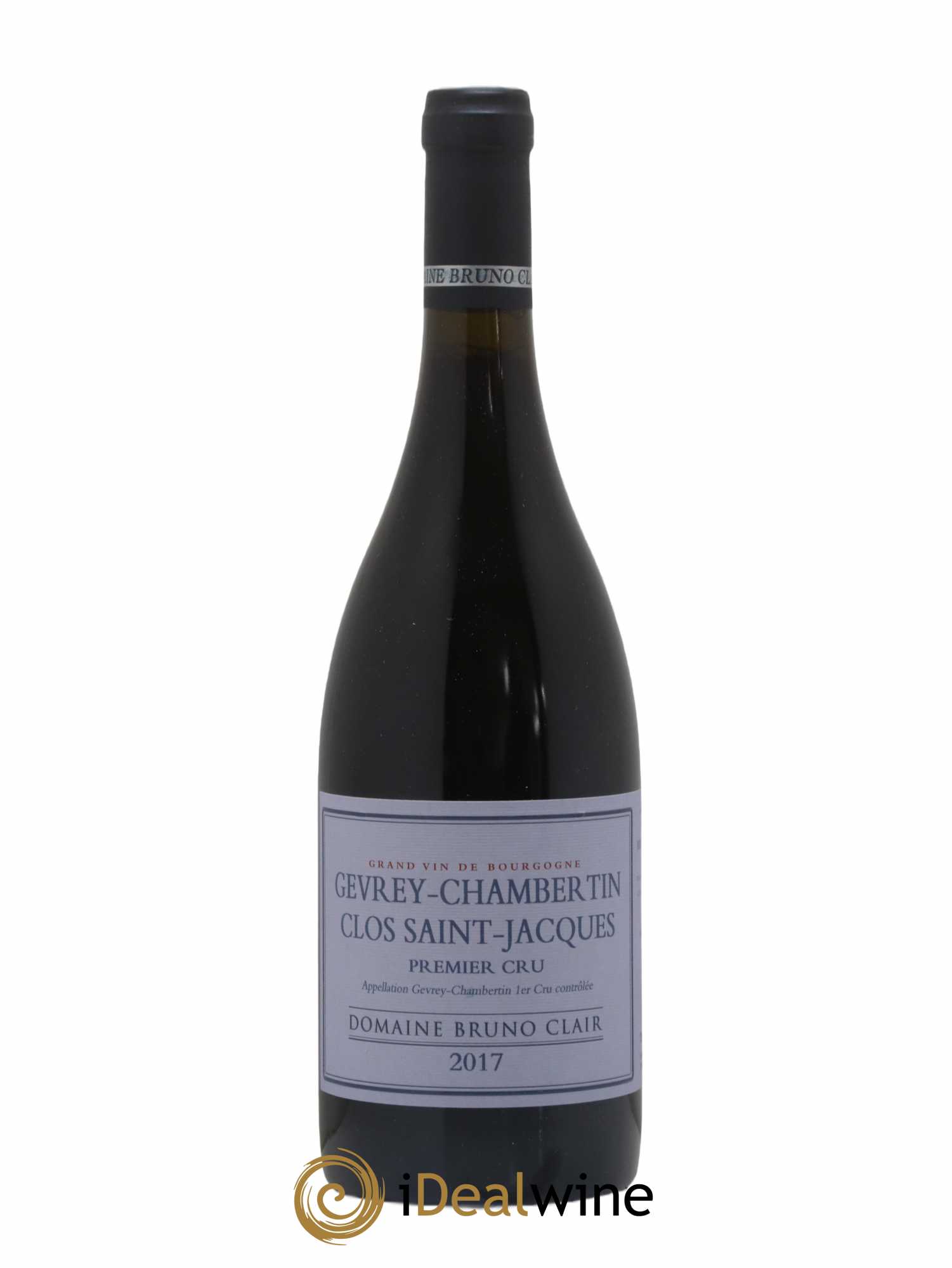 Gevrey-Chambertin 1er Cru Clos Saint-Jacques Bruno Clair (Domaine) 2017 - Lot de 1 bouteille - 0