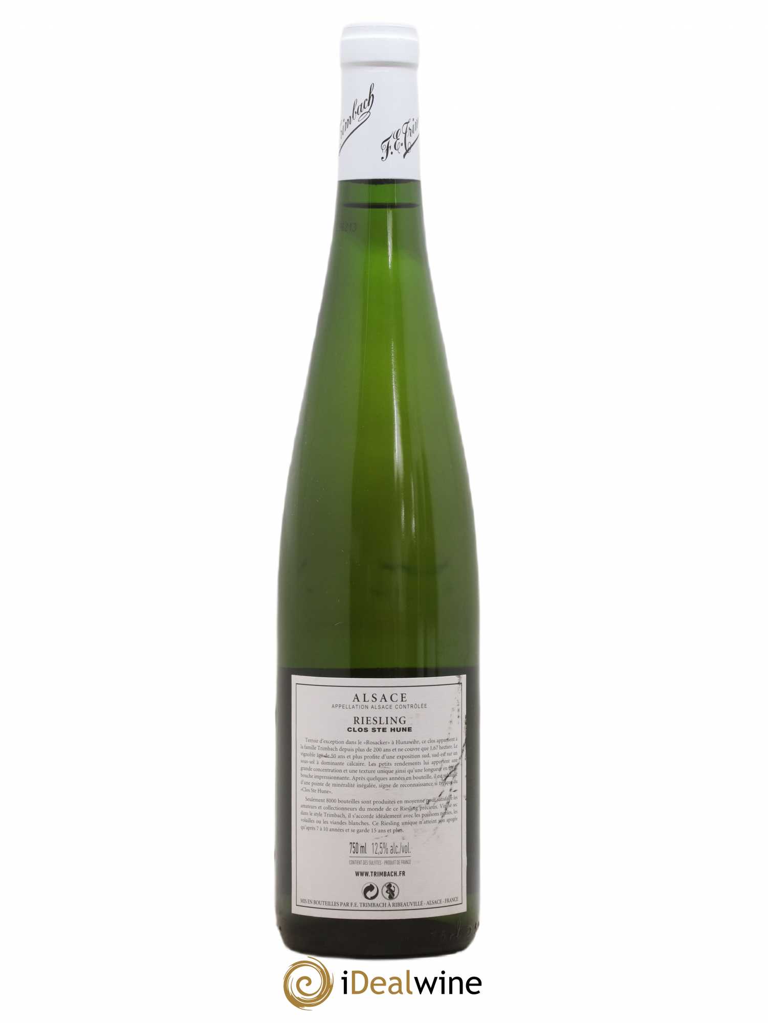Alsace Riesling Clos Sainte-Hune Trimbach (Domaine) 2012 - Lot de 1 bouteille - 1