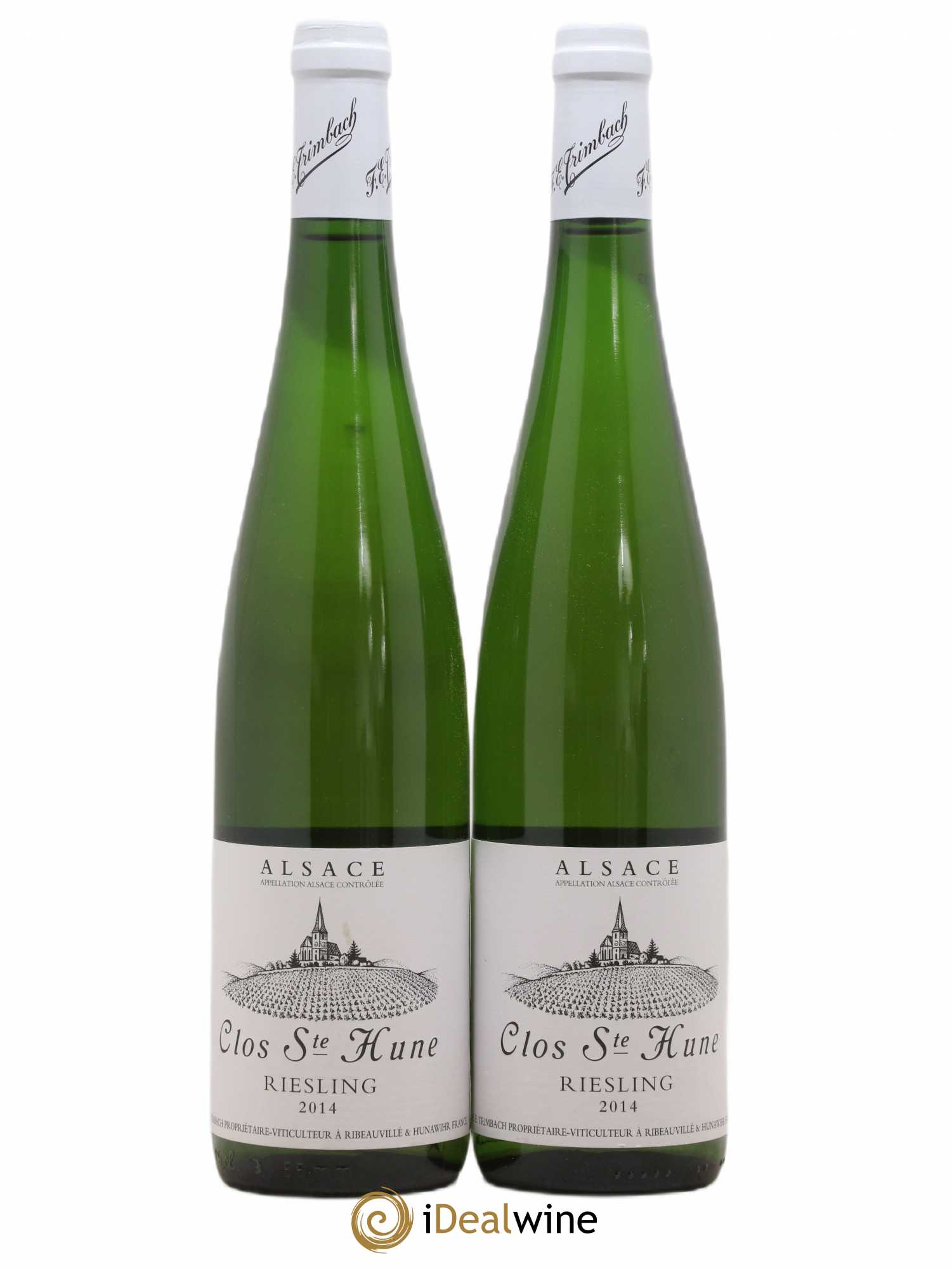 Alsace Riesling Clos Sainte-Hune Trimbach (Domaine) 2014 - Lot de 2 bouteilles - 0