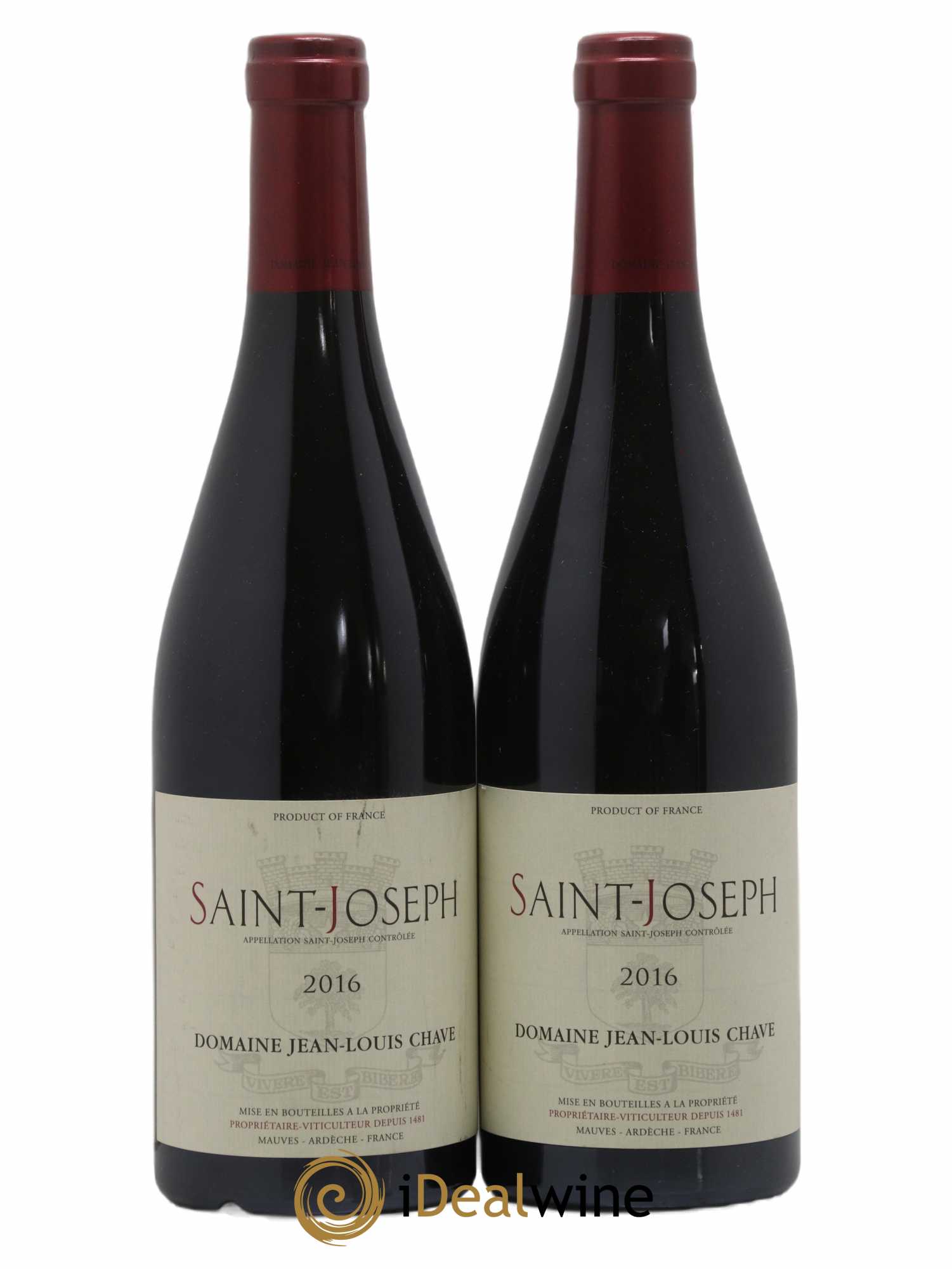 Saint-Joseph Jean-Louis Chave 2016 - Lot de 2 bouteilles - 0