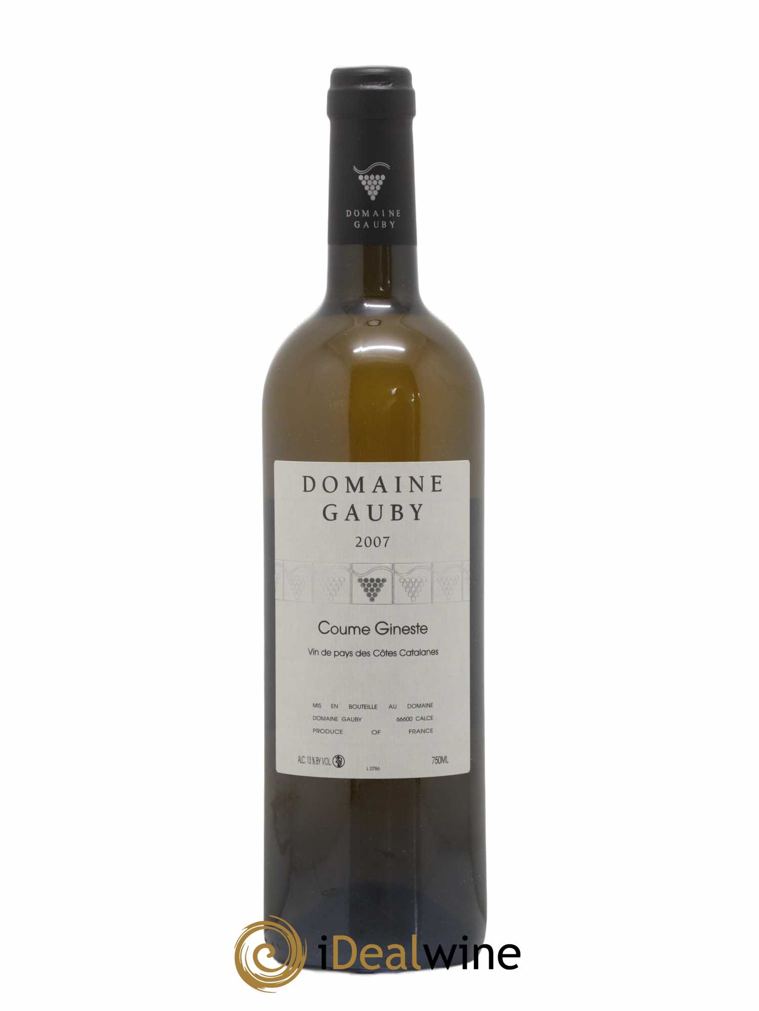 Côtes Catalanes Coume Gineste Gauby (Domaine) 2007 - Lot de 1 bouteille - 0