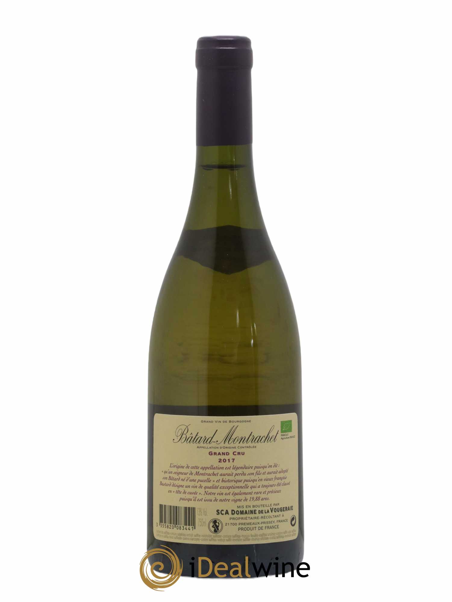 Bâtard-Montrachet Grand Cru La Vougeraie 2017 - Lot of 1 bottle - 1