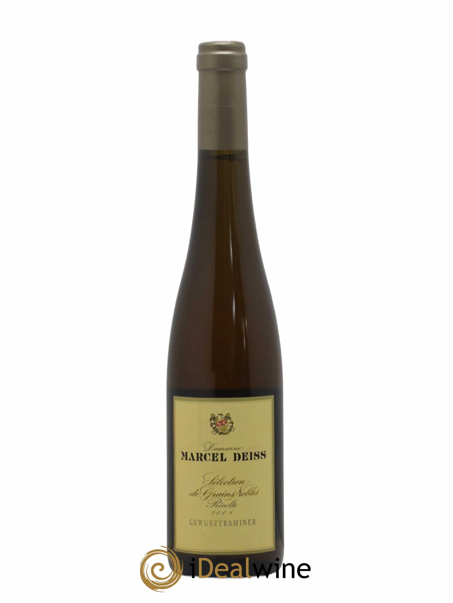 Alsace Gewurztraminer Sélection de Grains Nobles Marcel Deiss (Domaine) 50Cl 2008 - Lot de 1 bouteille - 0