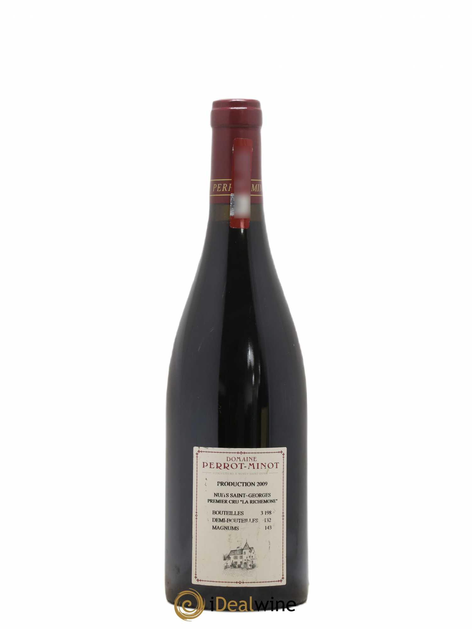 Nuits-Saint-Georges 1er Cru La Richemone Vieilles Vignes Perrot-Minot 2009 - Lot de 1 bouteille - 1
