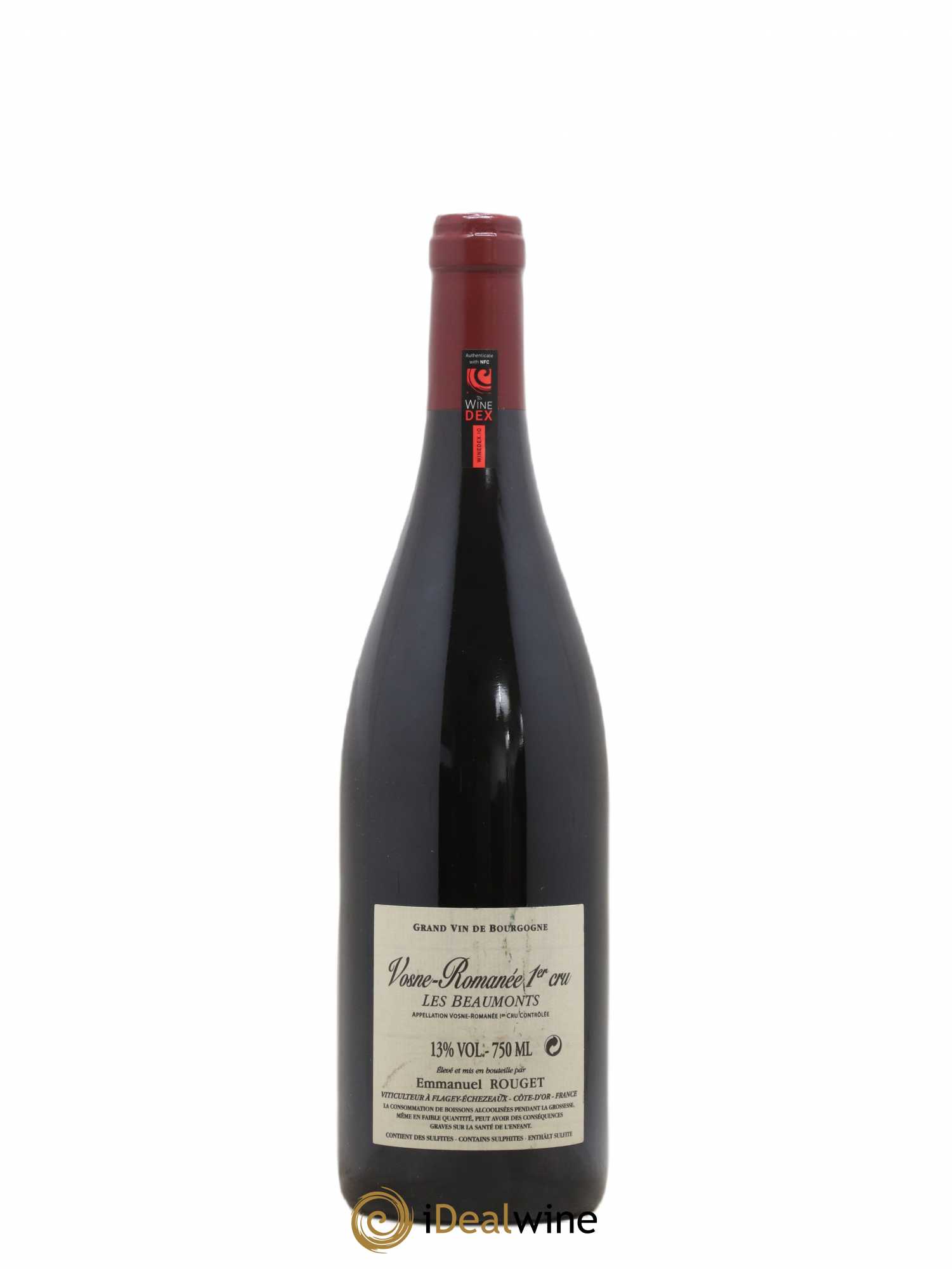 Vosne-Romanée 1er Cru Les Beaumonts Emmanuel Rouget 2011 - Lot de 1 bouteille - 1