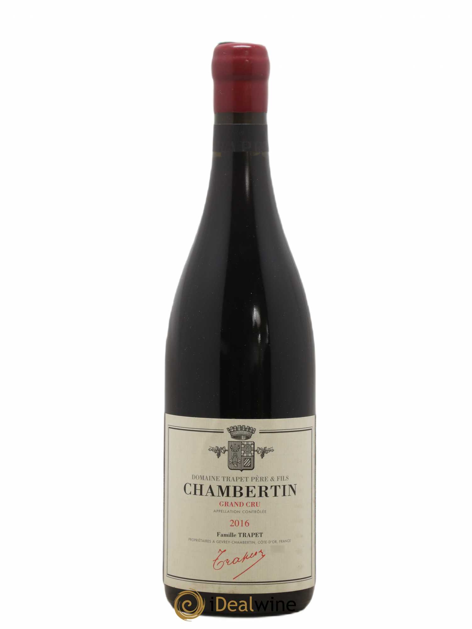 Chambertin Grand Cru Domaine Trapet 2016 - Lot de 1 bouteille - 0