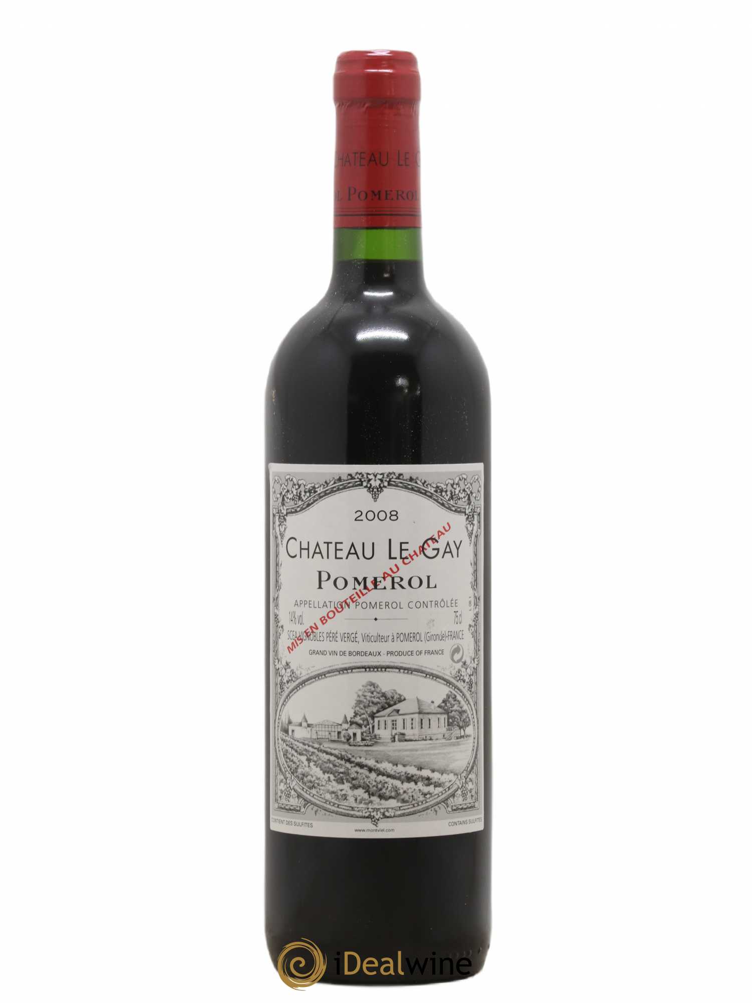 Château Le Gay 2008 - Lot de 1 bouteille - 0