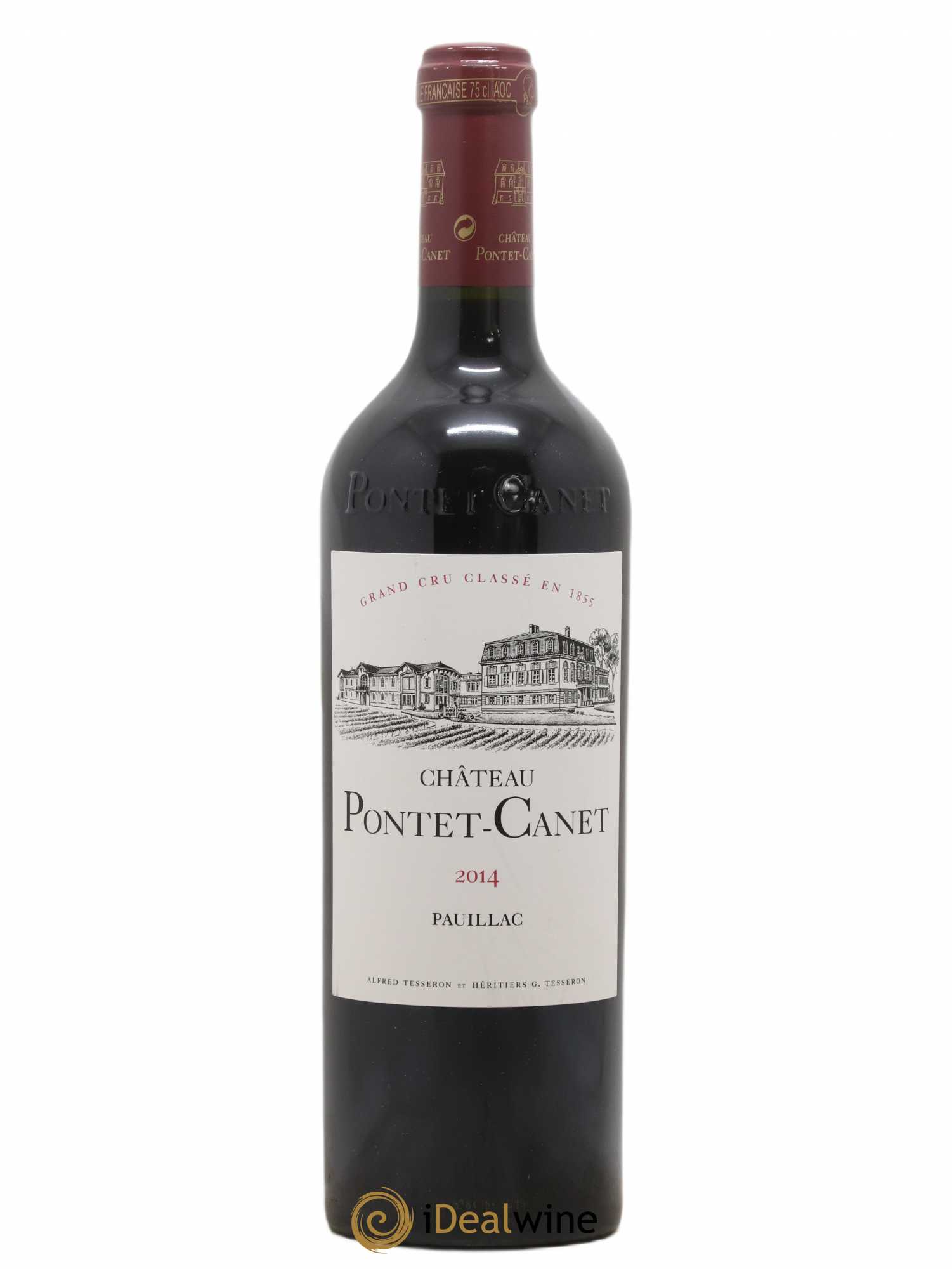 Château Pontet Canet 5ème Grand Cru Classé 2014 - Lot de 1 bouteille - 0
