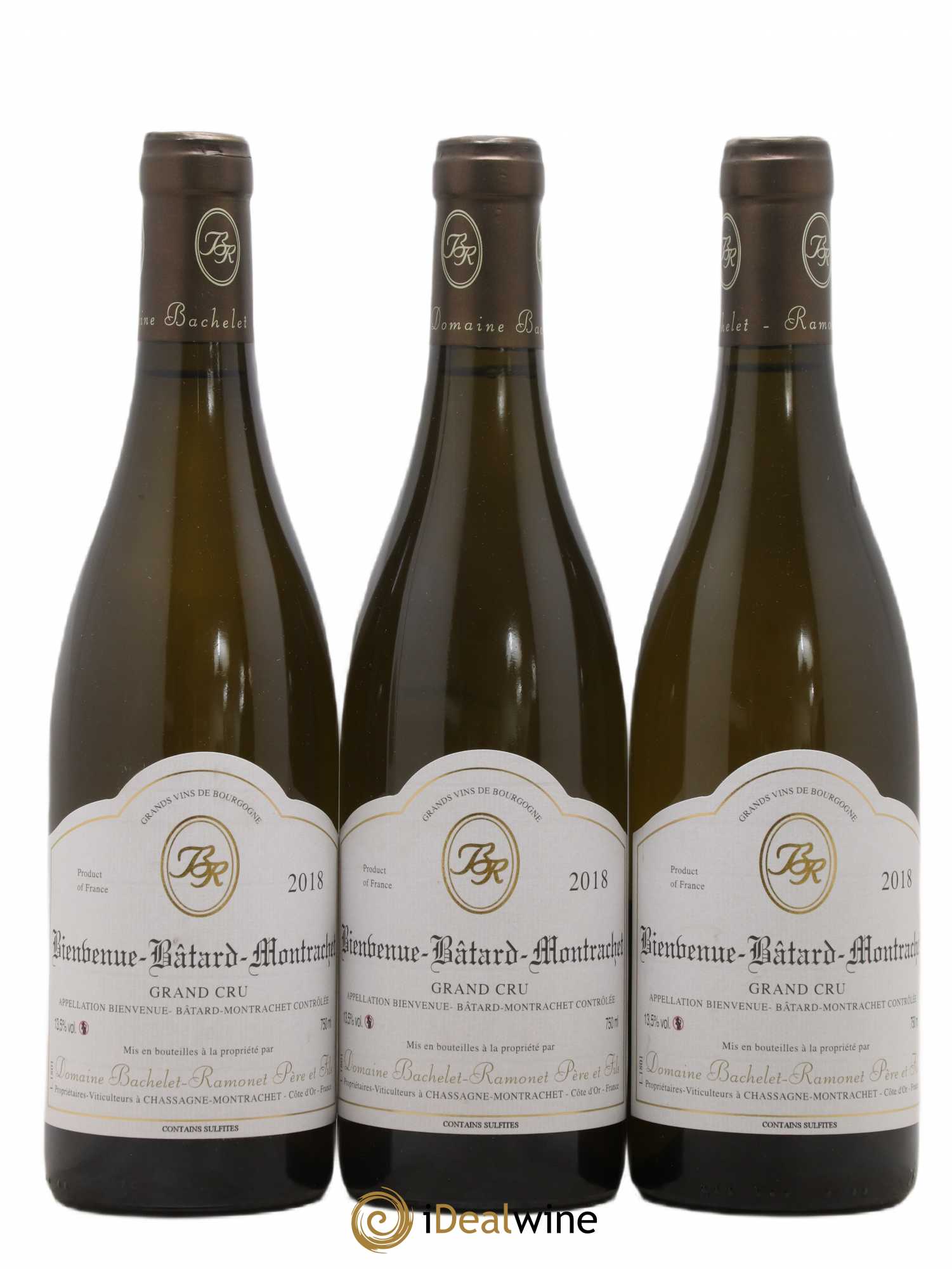 Bienvenues-Bâtard-Montrachet Grand Cru Bachelet-Ramonet (Domaine) 2018 - Posten von 3 Flaschen - 0
