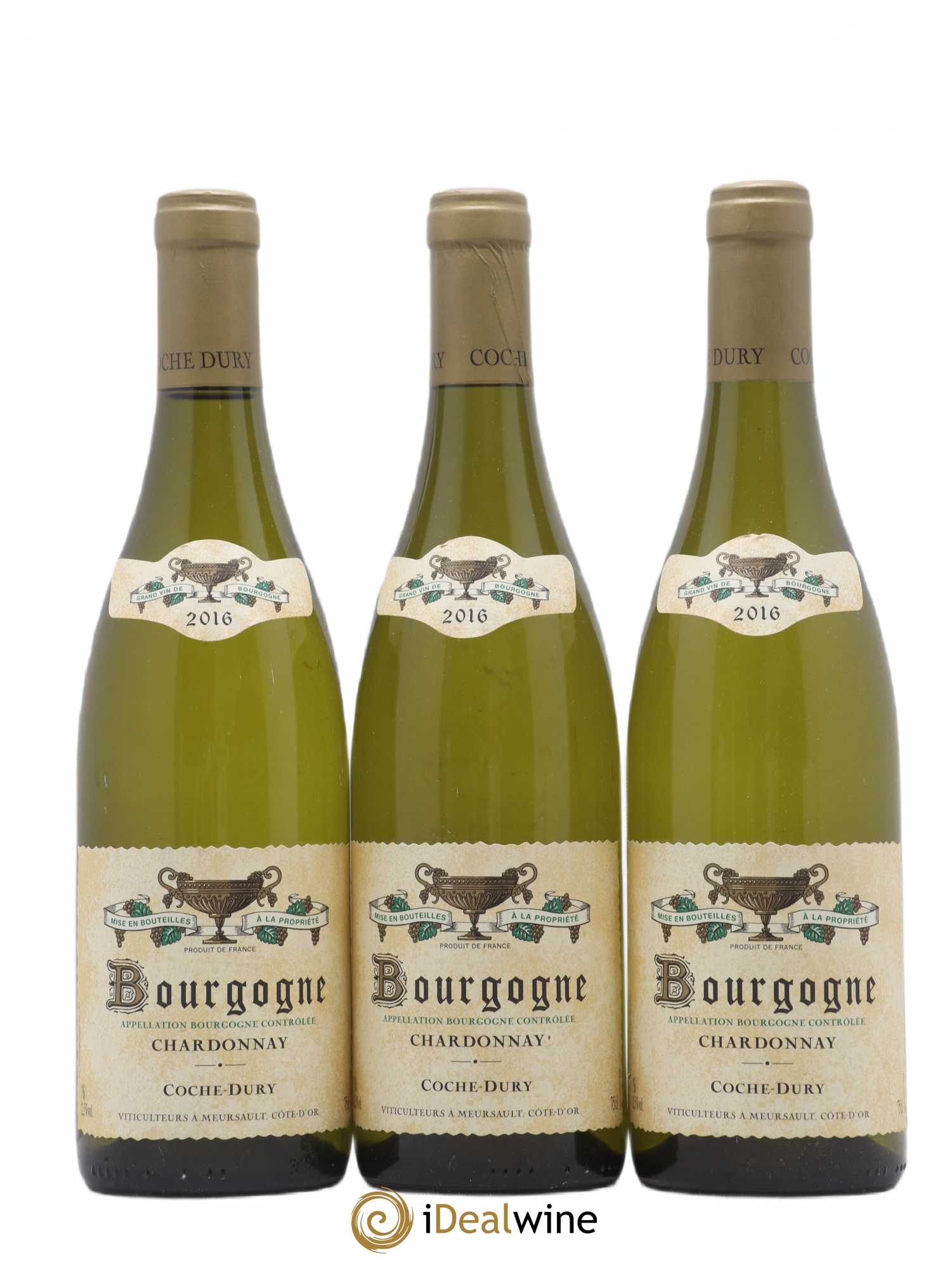 Bourgogne Coche Dury (Domaine) 2016 - Lot de 3 bouteilles - 0