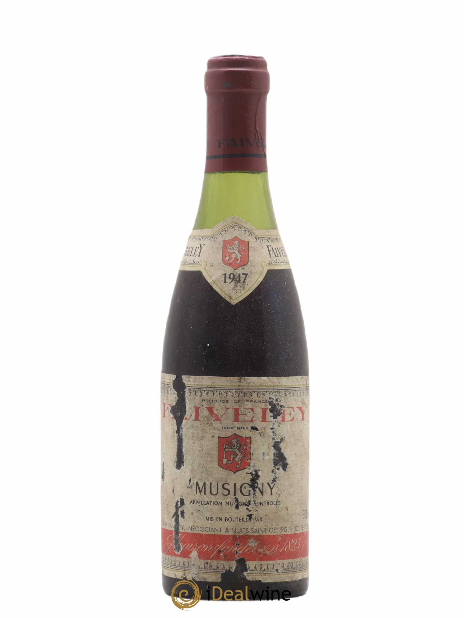 Musigny Grand Cru Faiveley 1947 - Lot de 1 demi bouteille - 0