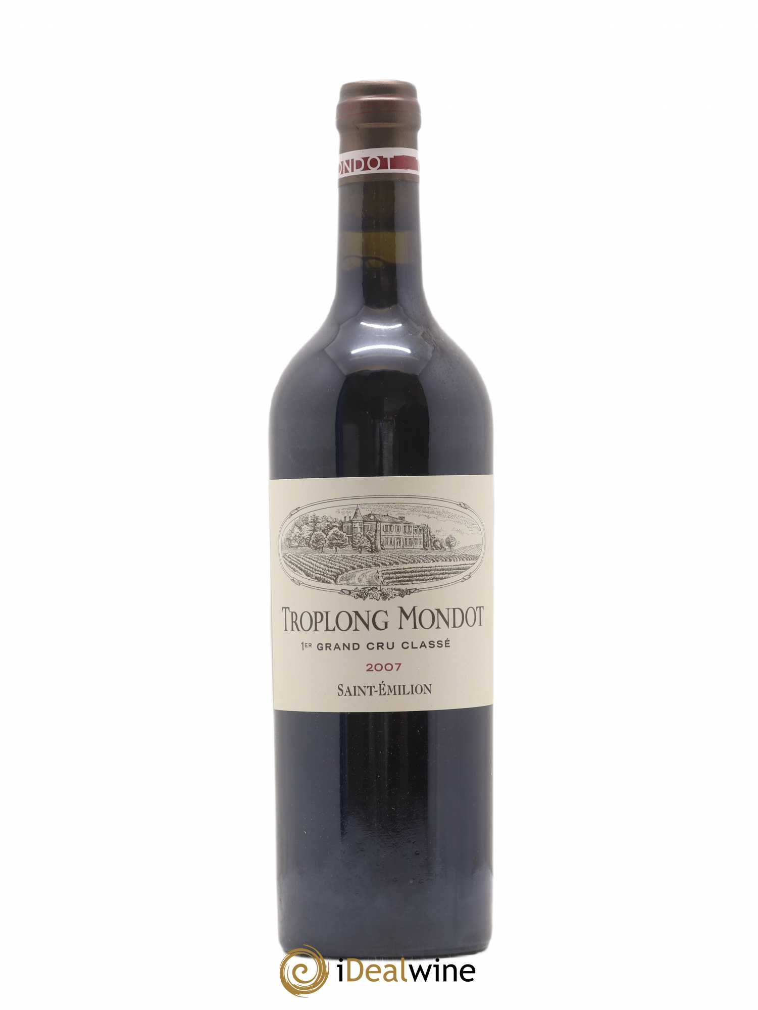 Château Troplong Mondot 1er Grand Cru Classé B 2007 - Lot de 1 bouteille - 0