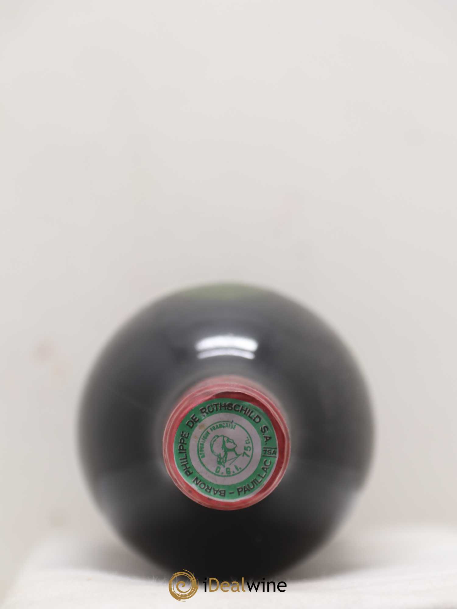 Château Mouton Rothschild 1er Grand Cru Classé 1977 - Lot de 1 bouteille - 1