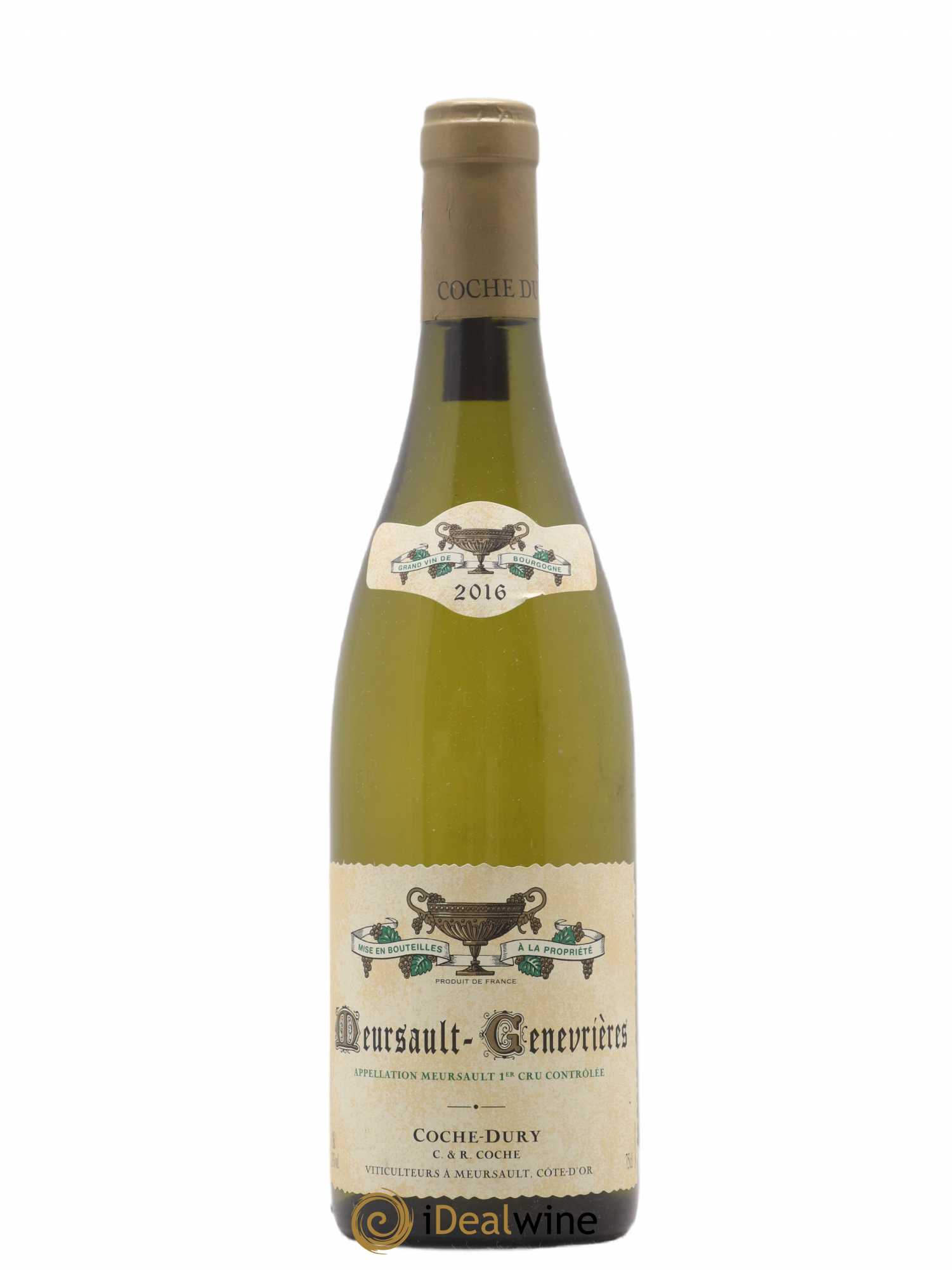 Meursault 1er Cru Genevrières Coche Dury (Domaine) 2016 - Lot de 1 bouteille - 0