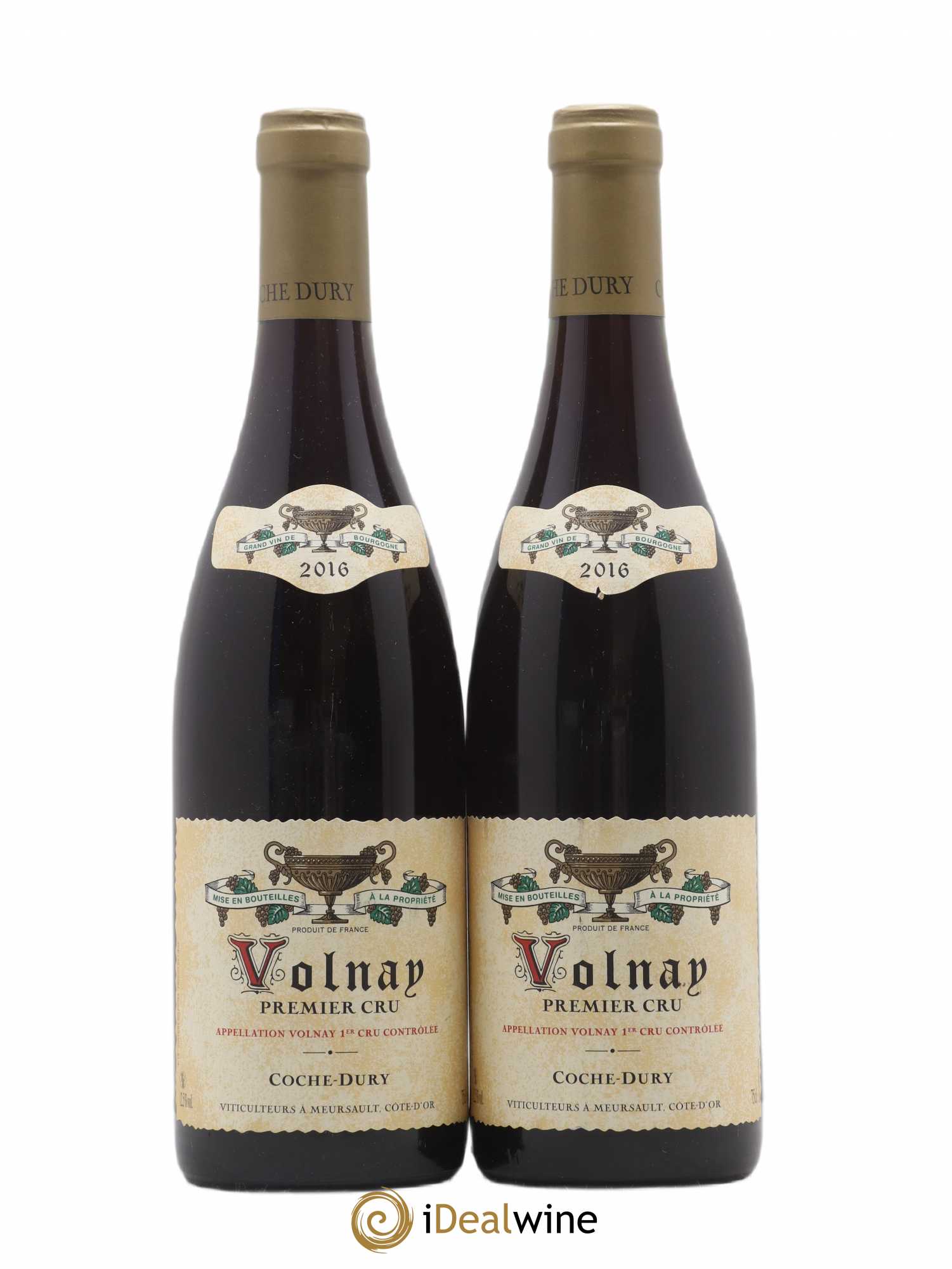 Volnay 1er Cru Coche Dury (Domaine) 2016 - Lot de 2 bouteilles - 0