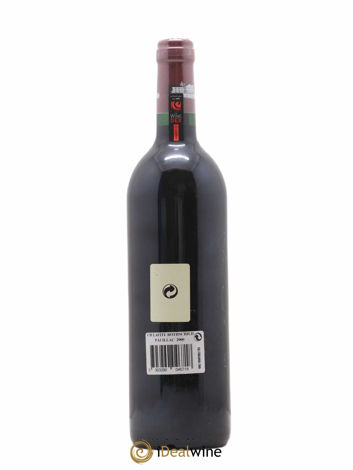 Château Lafite Rothschild 1er Grand Cru Classé 2000 - Lot de 1 bouteille - 1