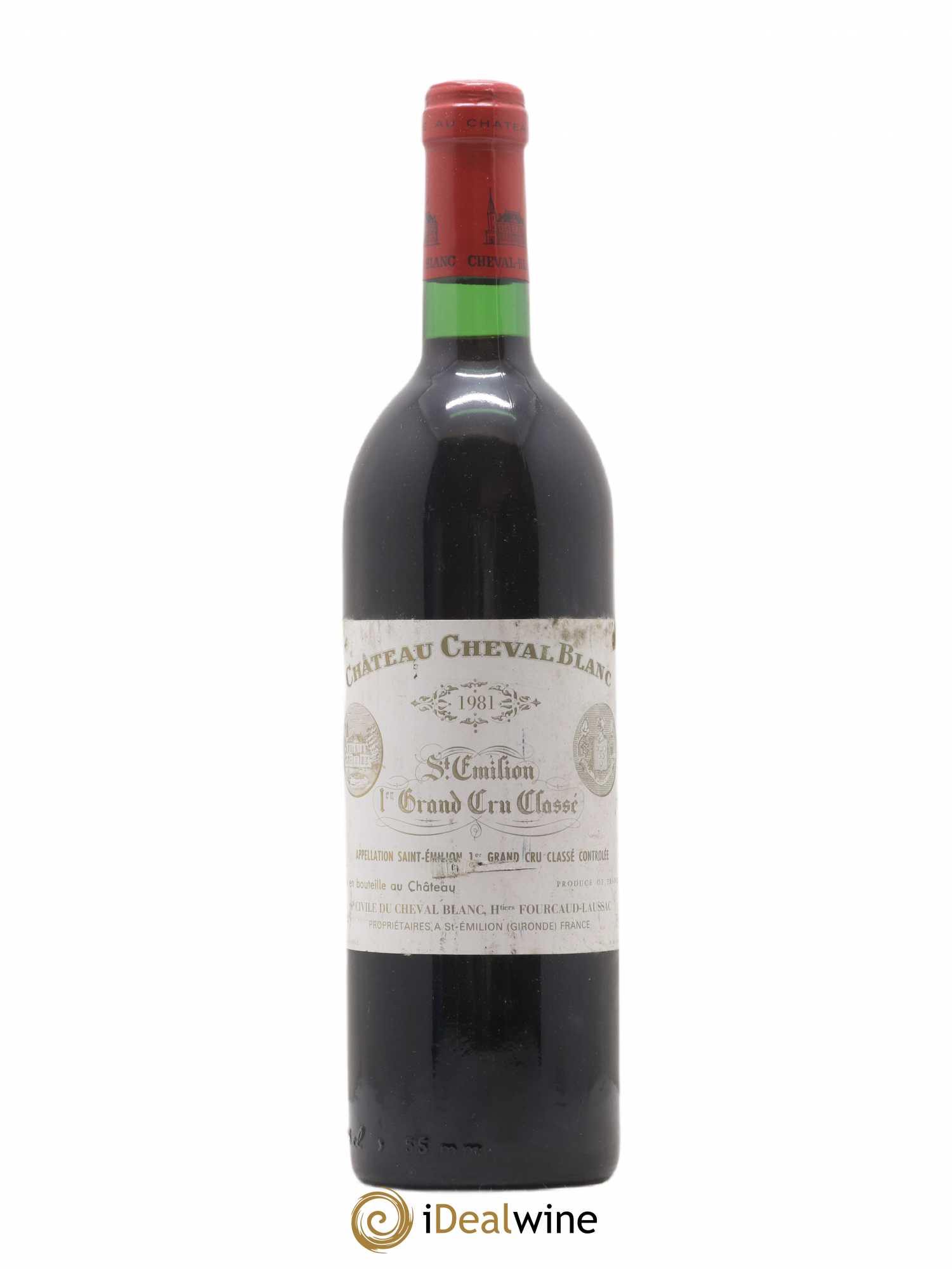 Château Cheval Blanc 1er Grand Cru Classé A 1981 - Lot de 1 bouteille - 0