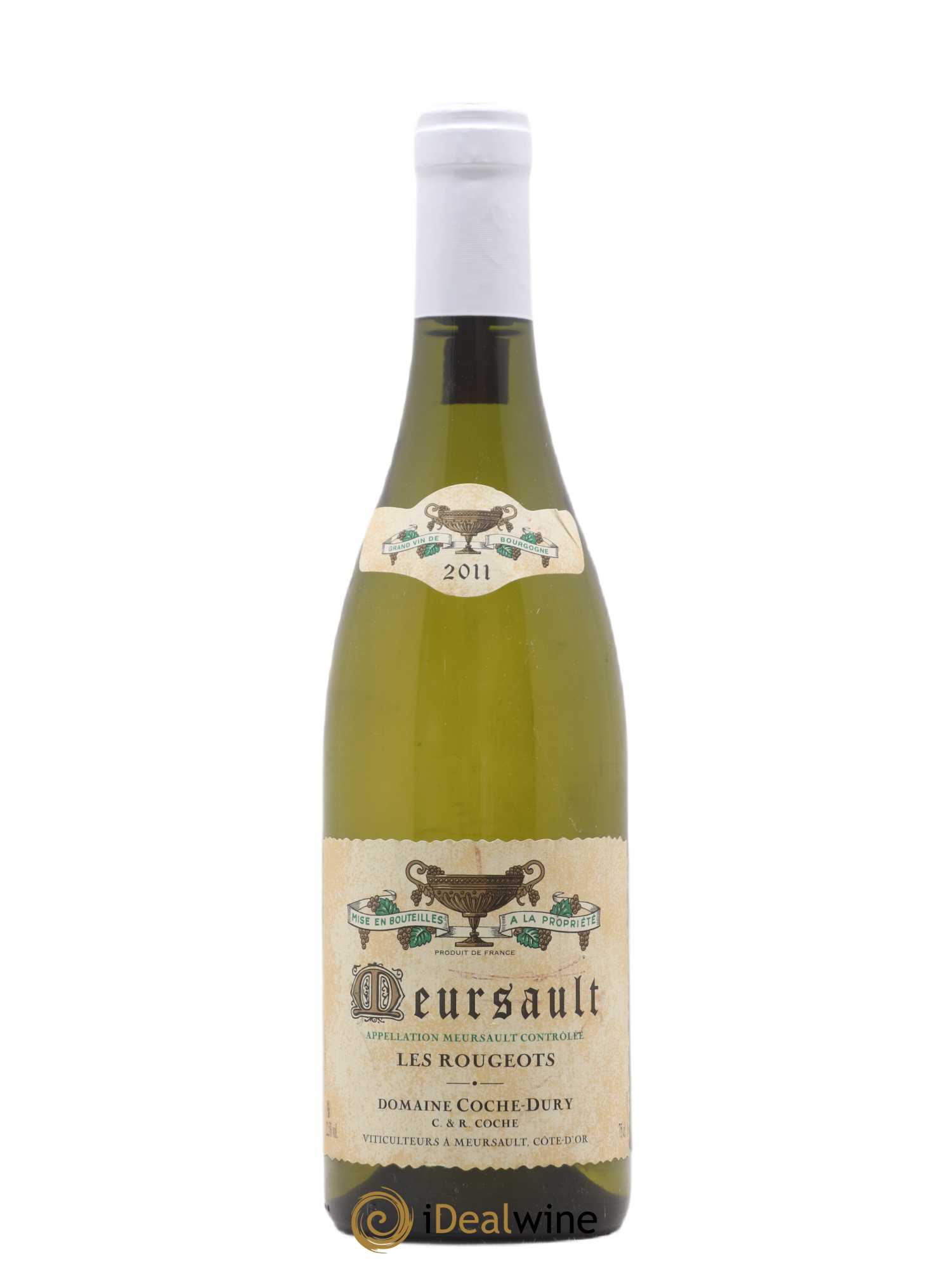 Meursault Les Rougeots Coche Dury (Domaine) 2011 - Lot de 1 bouteille - 0