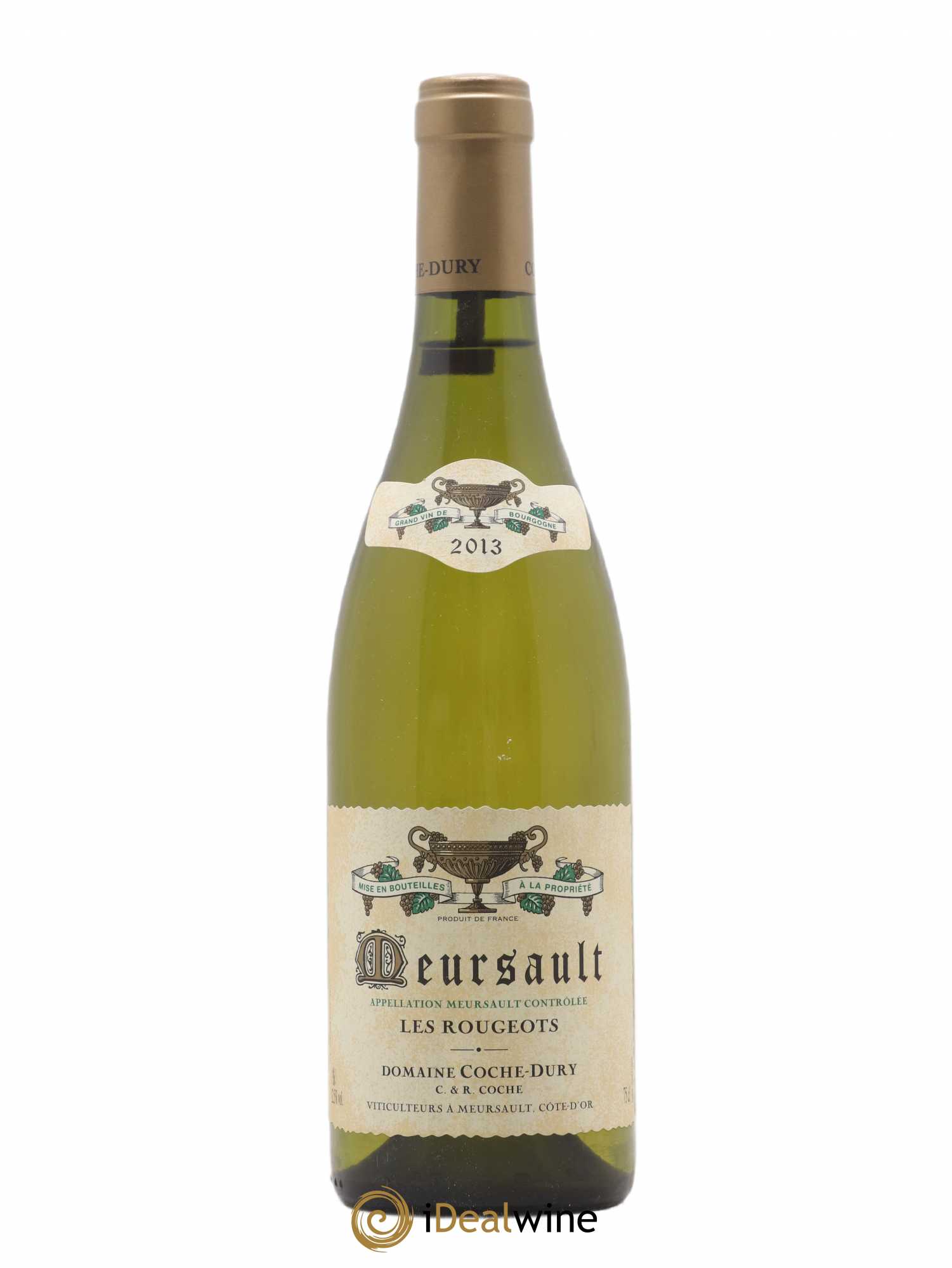 Meursault Les Rougeots Coche Dury (Domaine) 2013 - Lot de 1 bouteille - 0