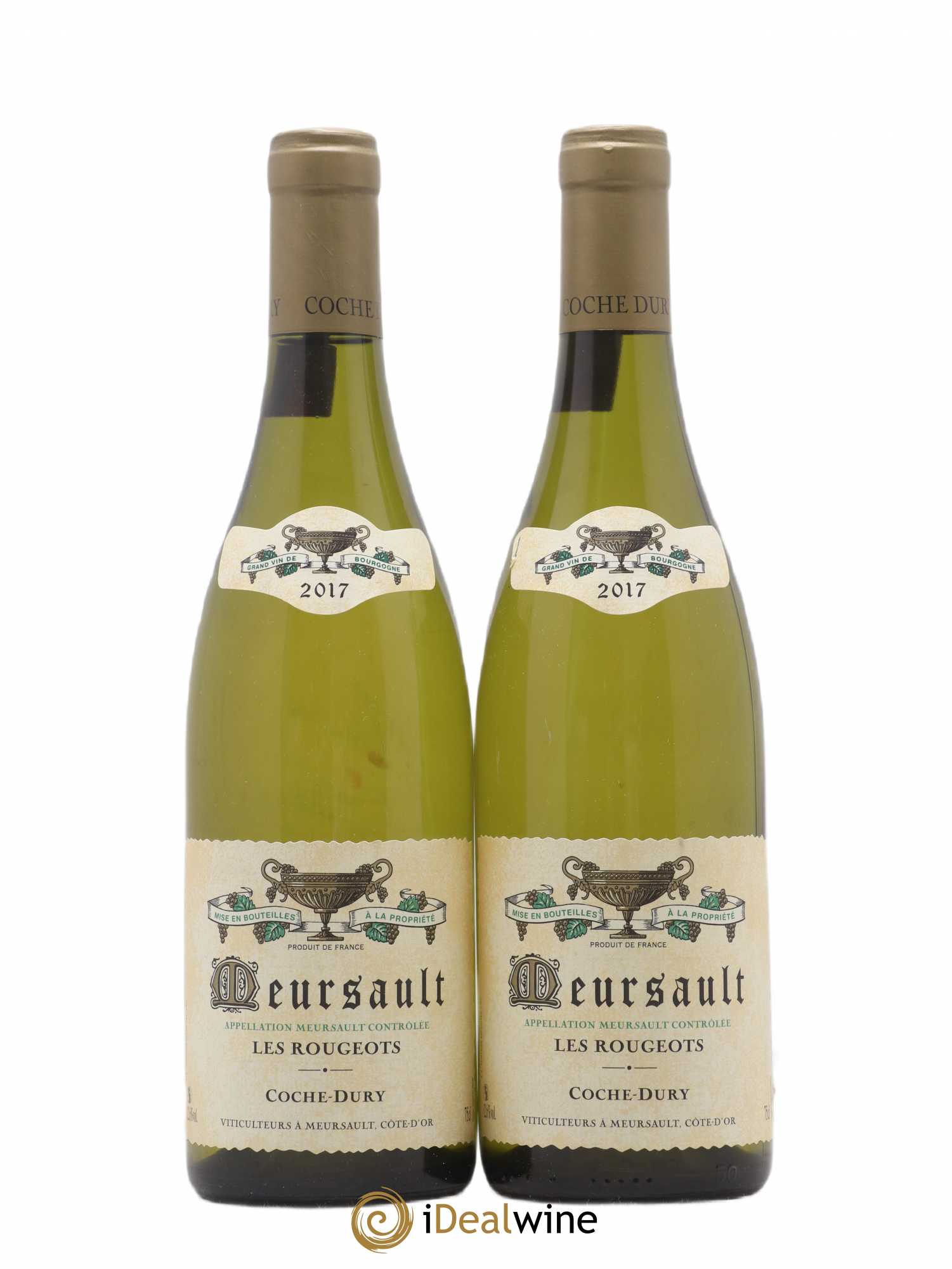 Meursault Les Rougeots Coche Dury (Domaine) 2017 - Lot de 2 bouteilles - 0