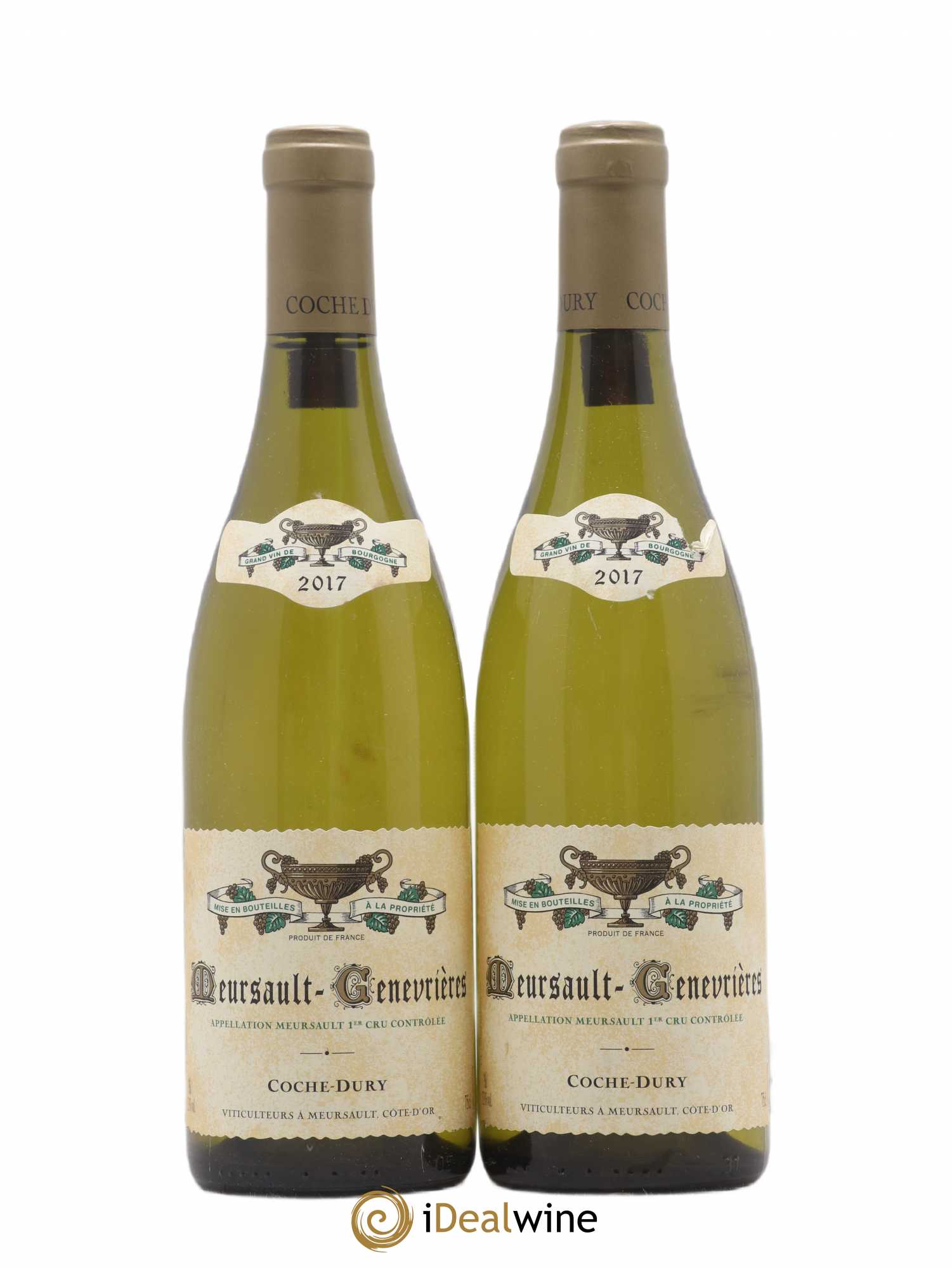 Meursault 1er Cru Genevrières Coche Dury (Domaine) 2017 - Lot de 2 bouteilles - 0